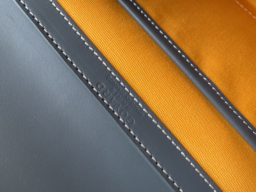 Goyard Coated Canvas and Leather Saigon Top Handle Bag-21CM
