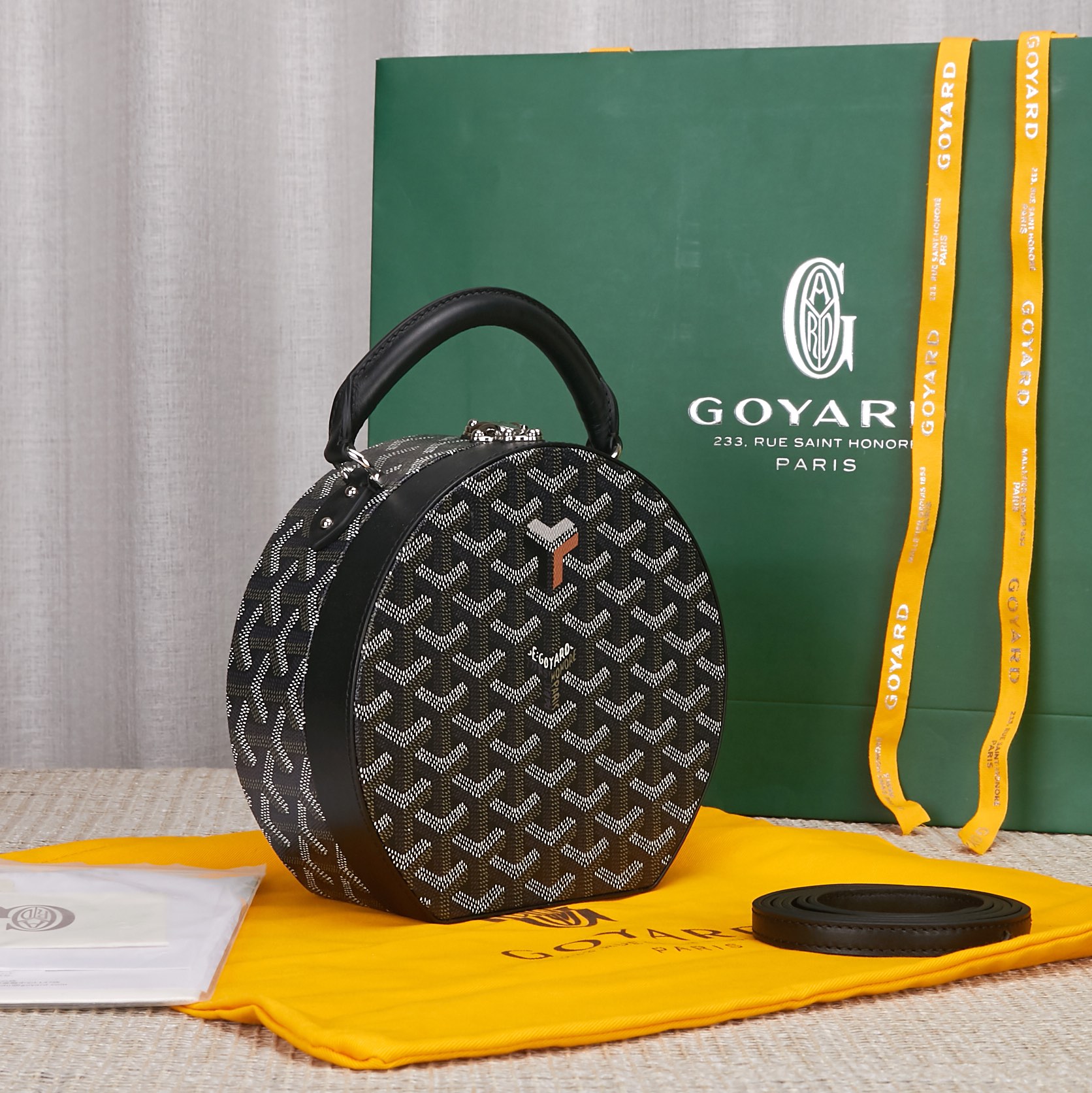 Goyard Jetblack Bag-16.5*7*18CM