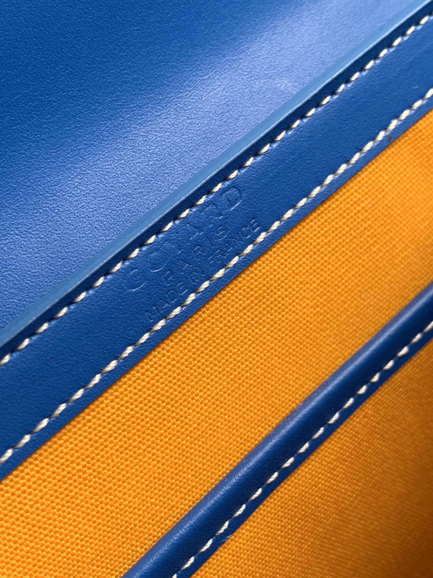 Goyard Coated Canvas and Leather Saigon Top Handle Bag-21CM
