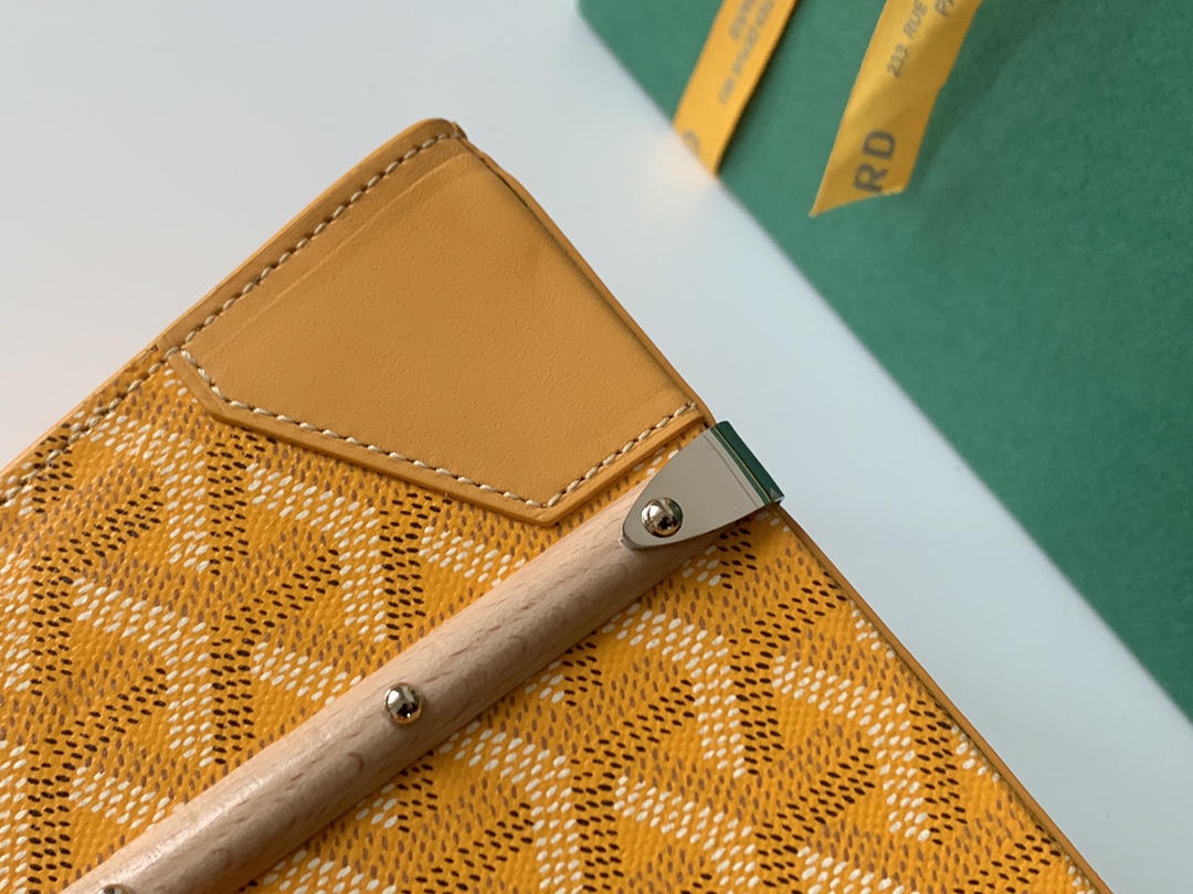 Goyard Coated Canvas and Leather Saigon Top Handle Bag-21CM
