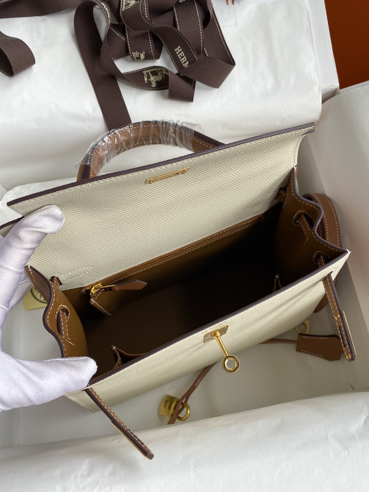 Hermes Kelly-Epsom Leather-25CM