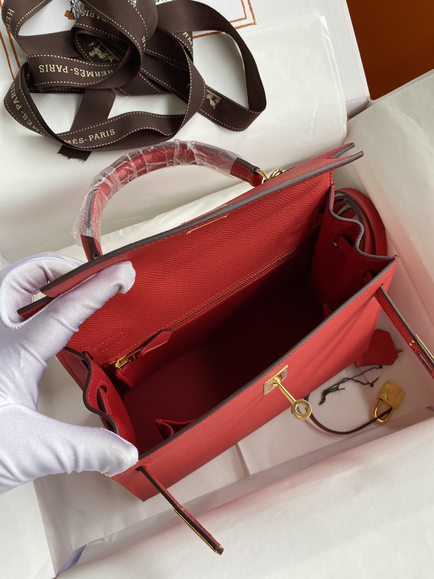 Hermes Kelly-Epsom Leather-25CM