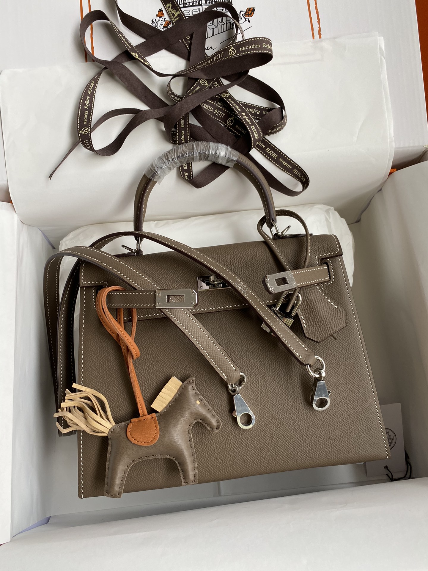 Hermes Kelly-Epsom Leather-25CM