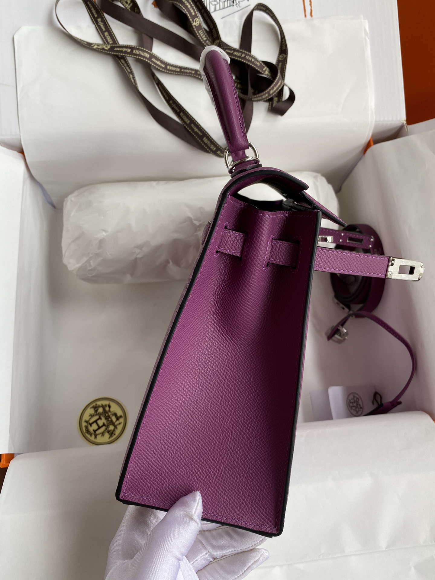 Hermes Kelly-Epsom Leather-25CM