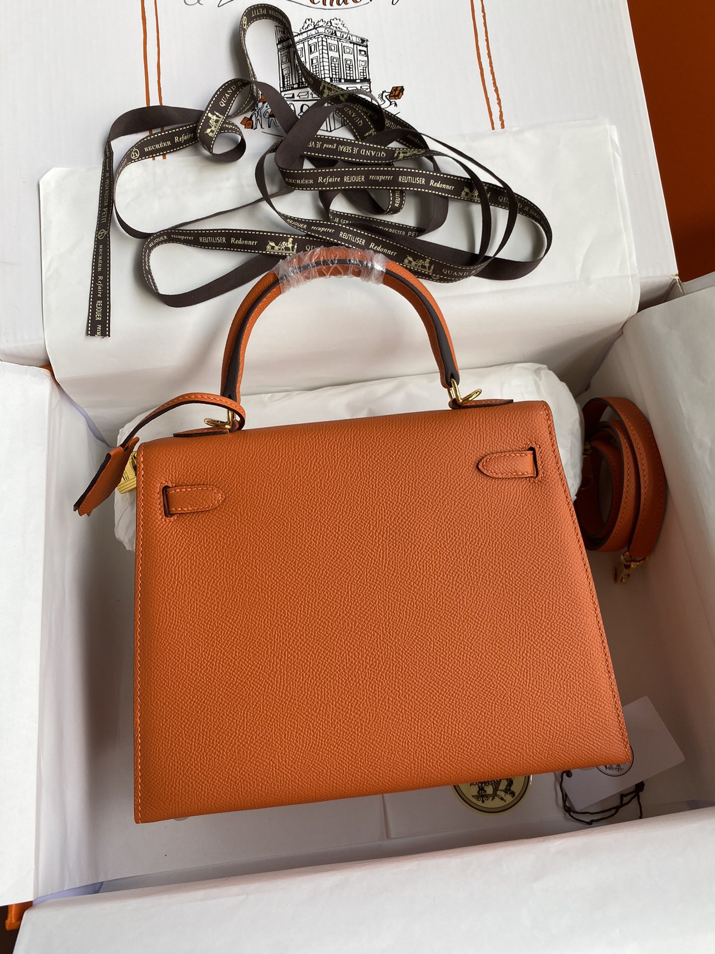 Hermes Kelly-Epsom Leather-25CM