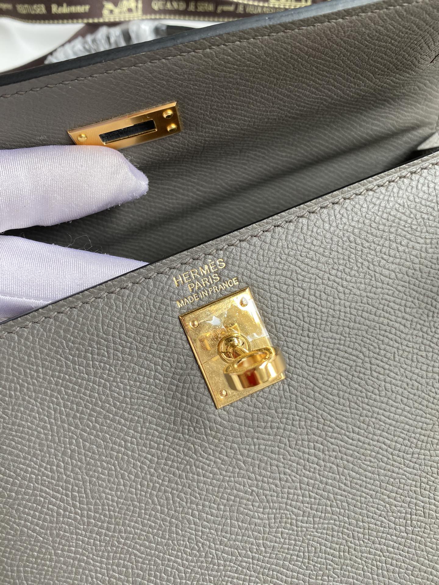Hermes Kelly-Epsom Leather-25CM