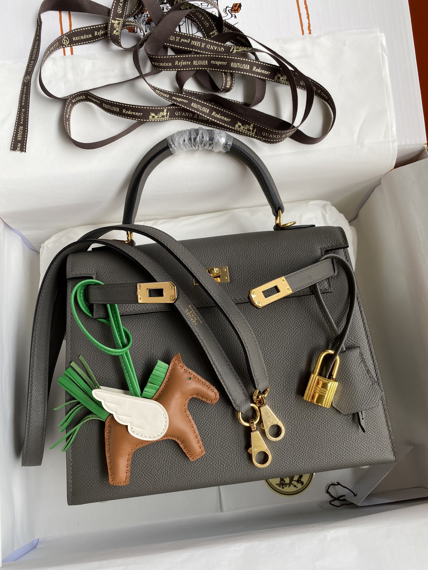 Hermes Kelly-Epsom Leather-25CM