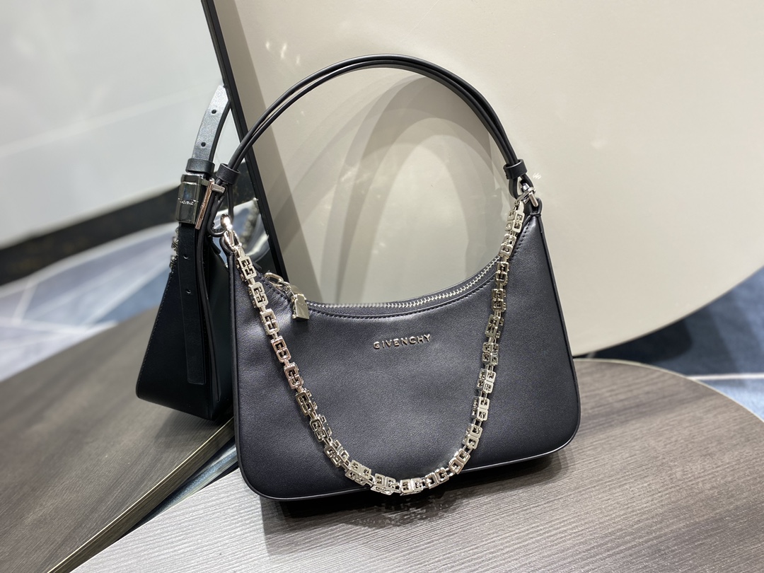Gienvchy Moon Cut Hobo-25x7x12CM