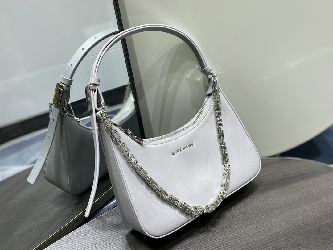 Gienvchy Moon Cut Hobo-25x7x12CM