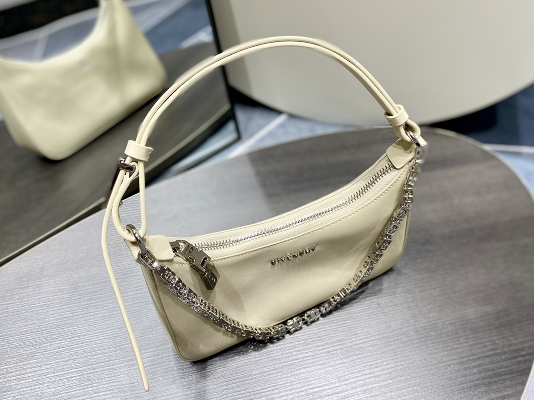 Gienvchy Moon Cut Hobo-25x7x12CM