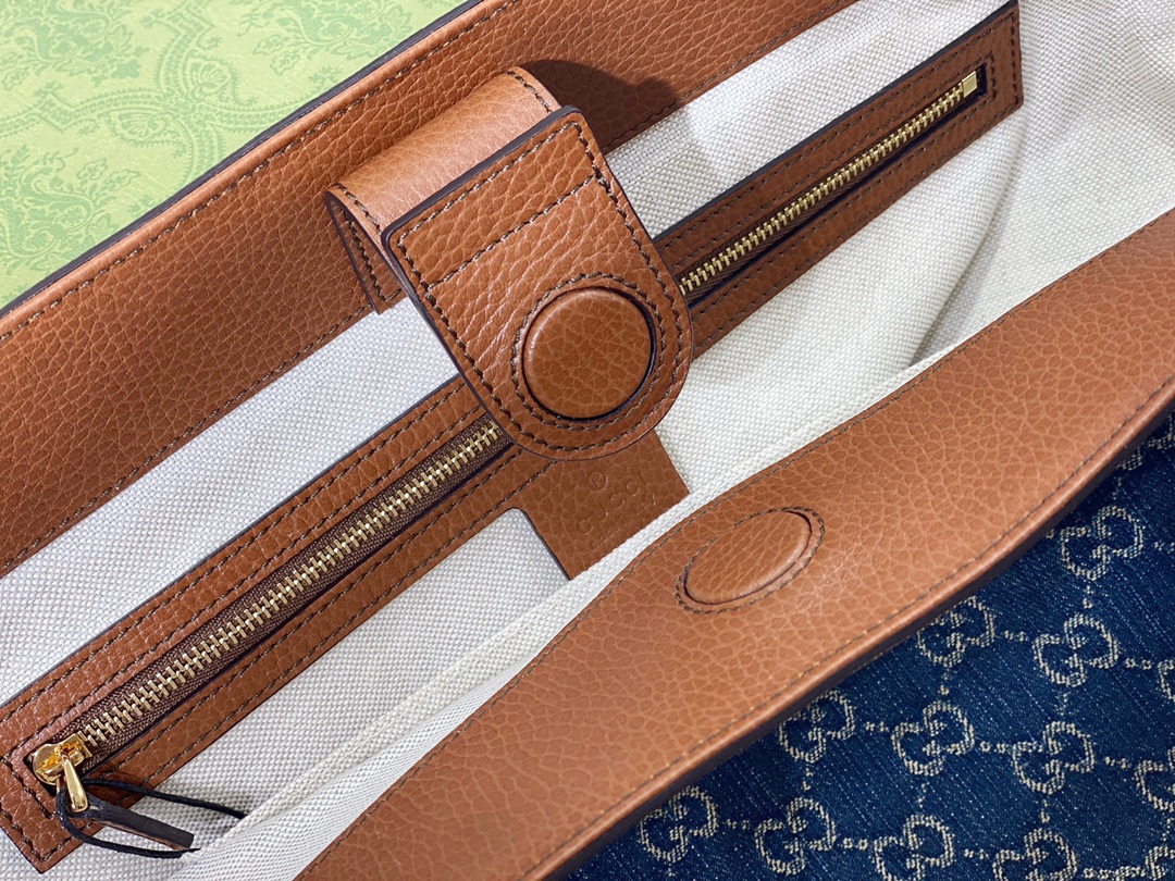 Gucci Demin Tote Handbags-38*28*14CM