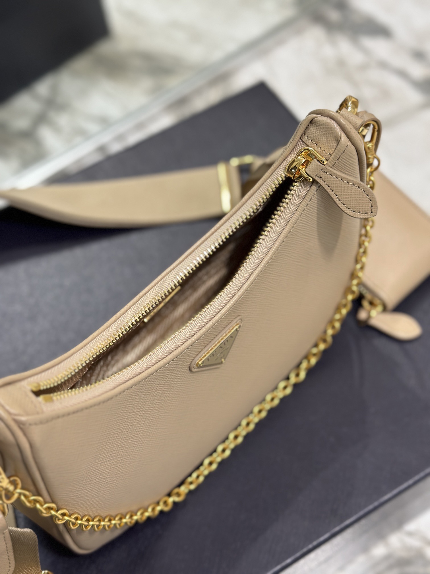 Prada Nylon Hobo Bag-BH204 -23*17*6.5CM