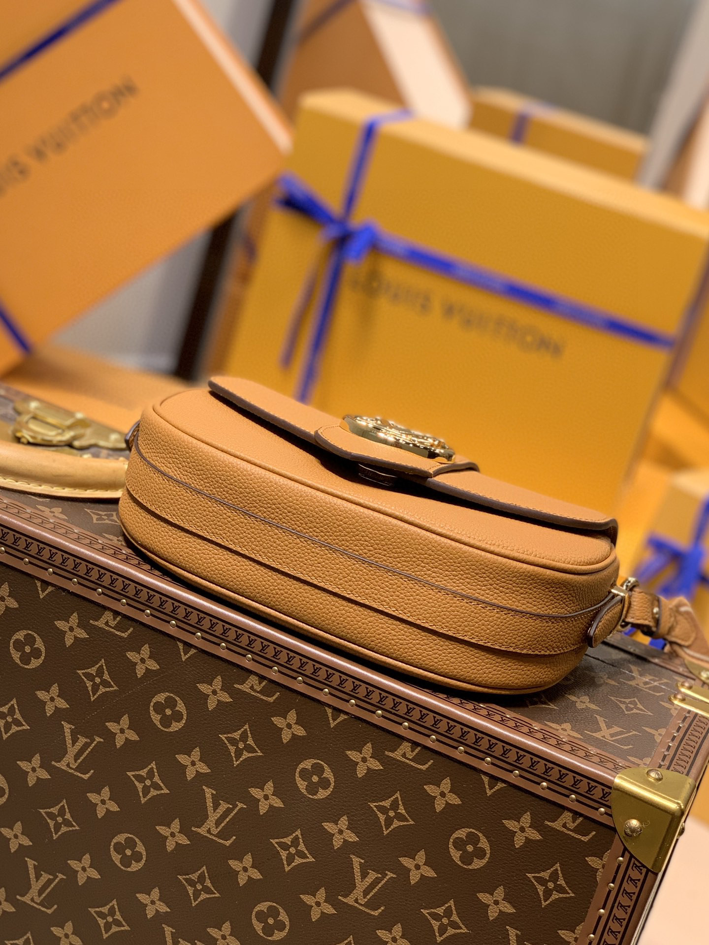 Louis Vuitton Pont 9 Soft Handbags-M58967-25*17.5*8CM Louis Vuitton Pont 9 Soft Handbags-M58967-25*17.5*8CM
