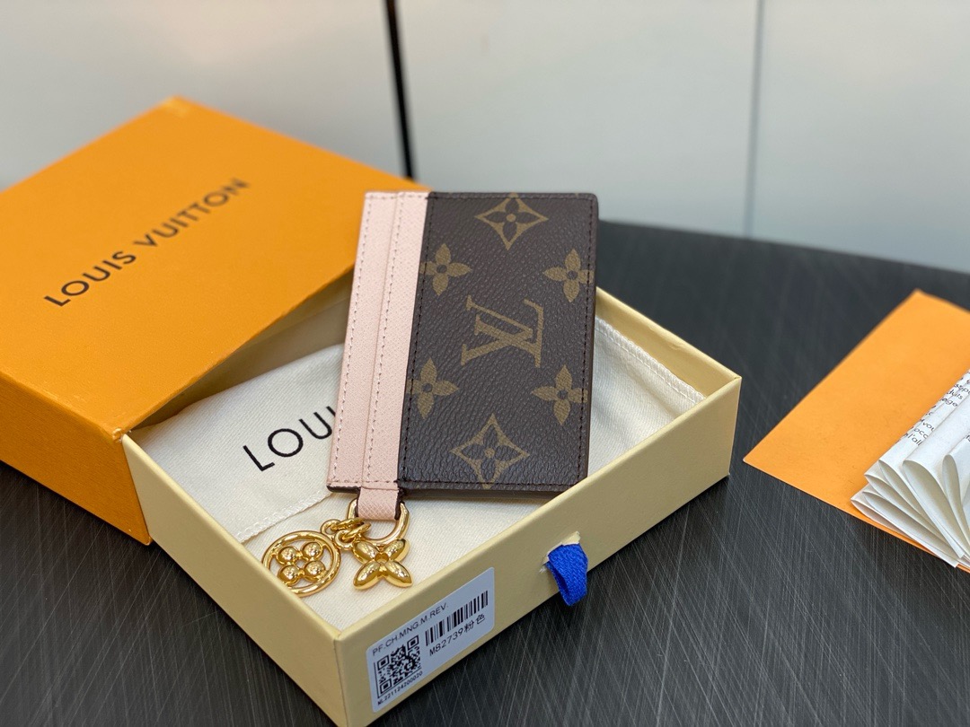 Louis Vuitton Charms Wallet-10.2*7.3*0.3CM