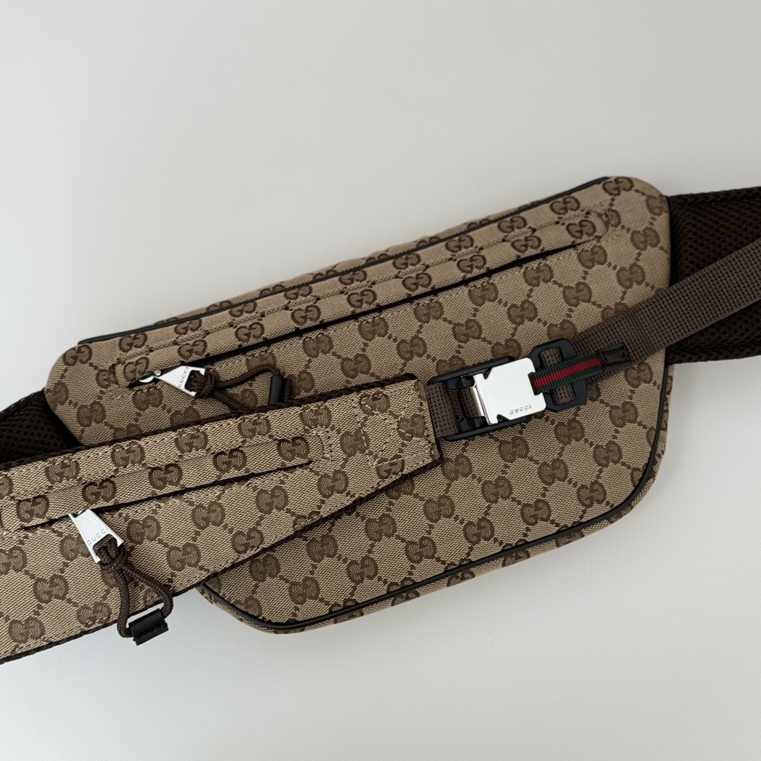 Gucc* GG Belt Bag-32*17*5CM