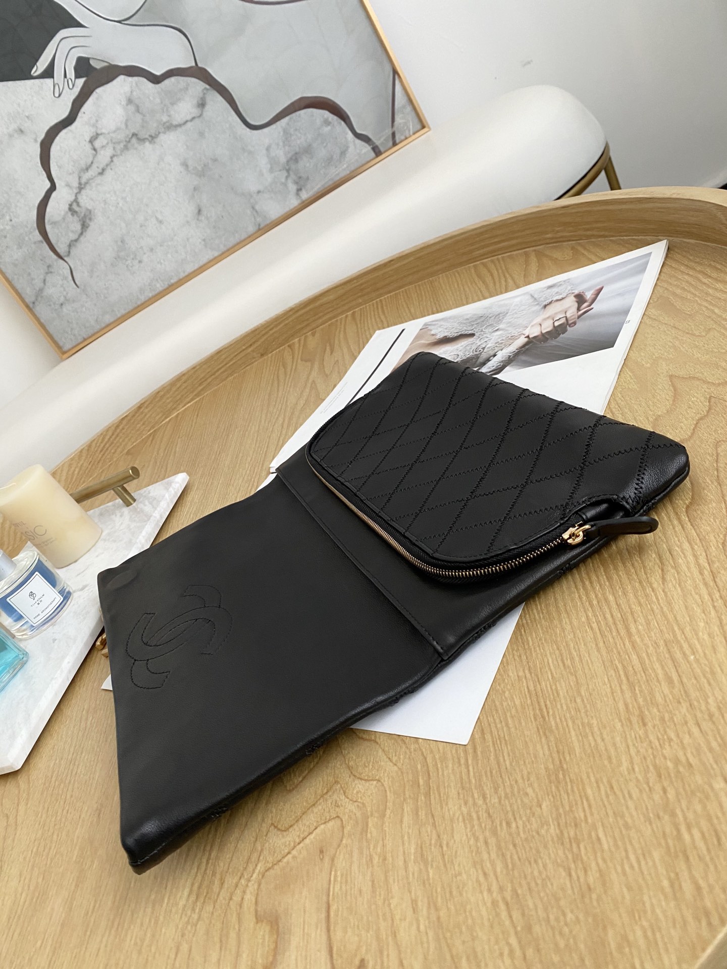 Ch@nel Pouch-28*16CM Ch@nel Pouch-28*16CM