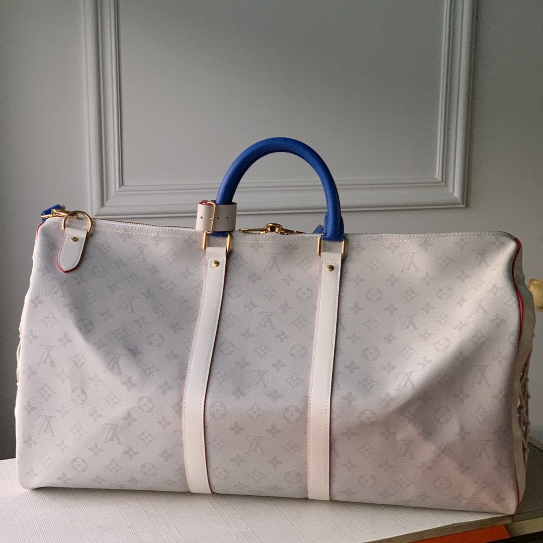 Louis Vuitton Basketball Keepall 55-M45587-55*27*20CM