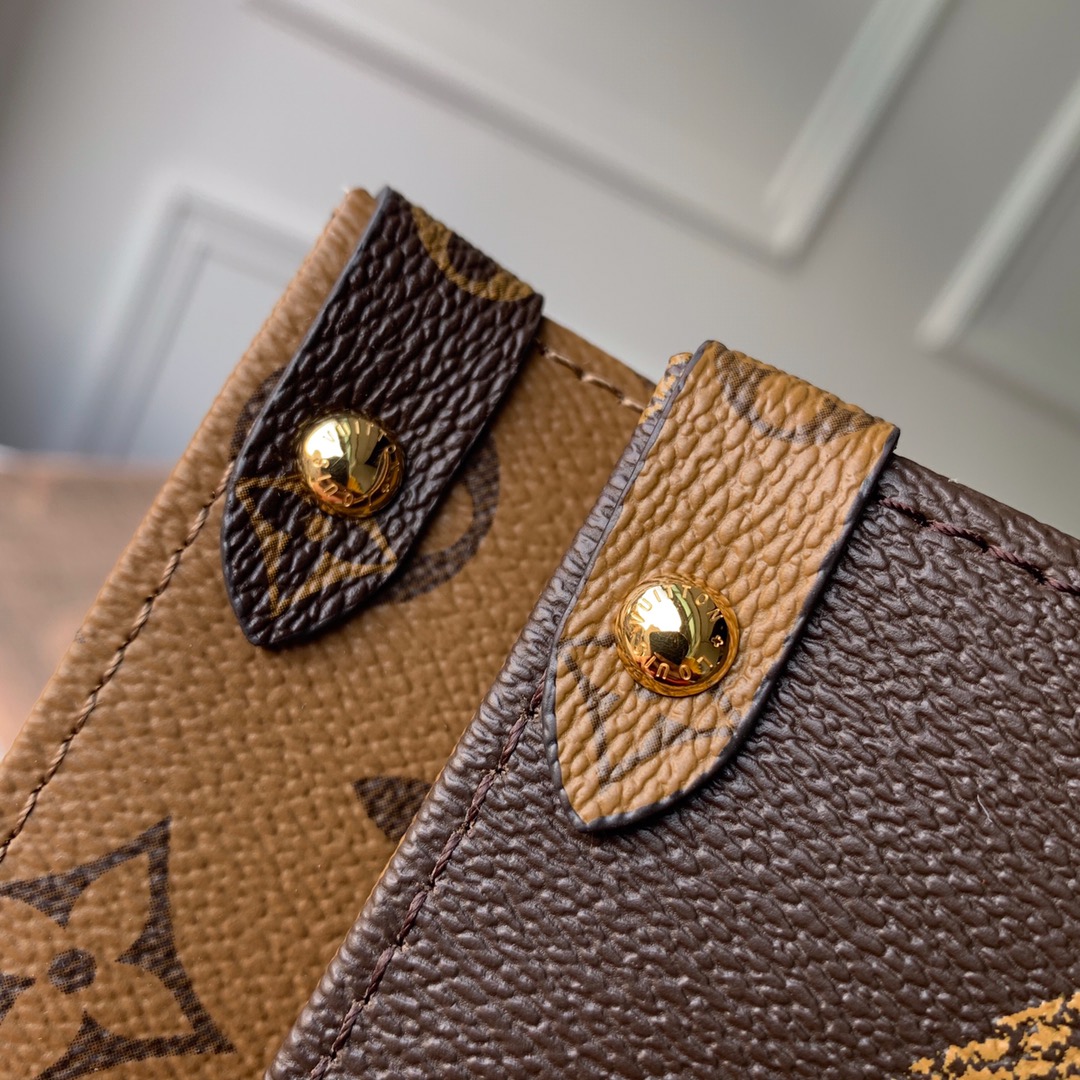 Louis Vuitton Onthego Handbag-41*34*19CM(Brown strap)