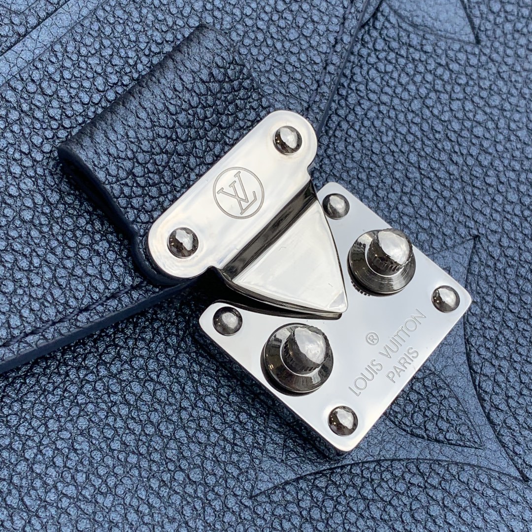 Louis Vuitton Pochette Metis Handbags-Navy Blue-25*19*7CM