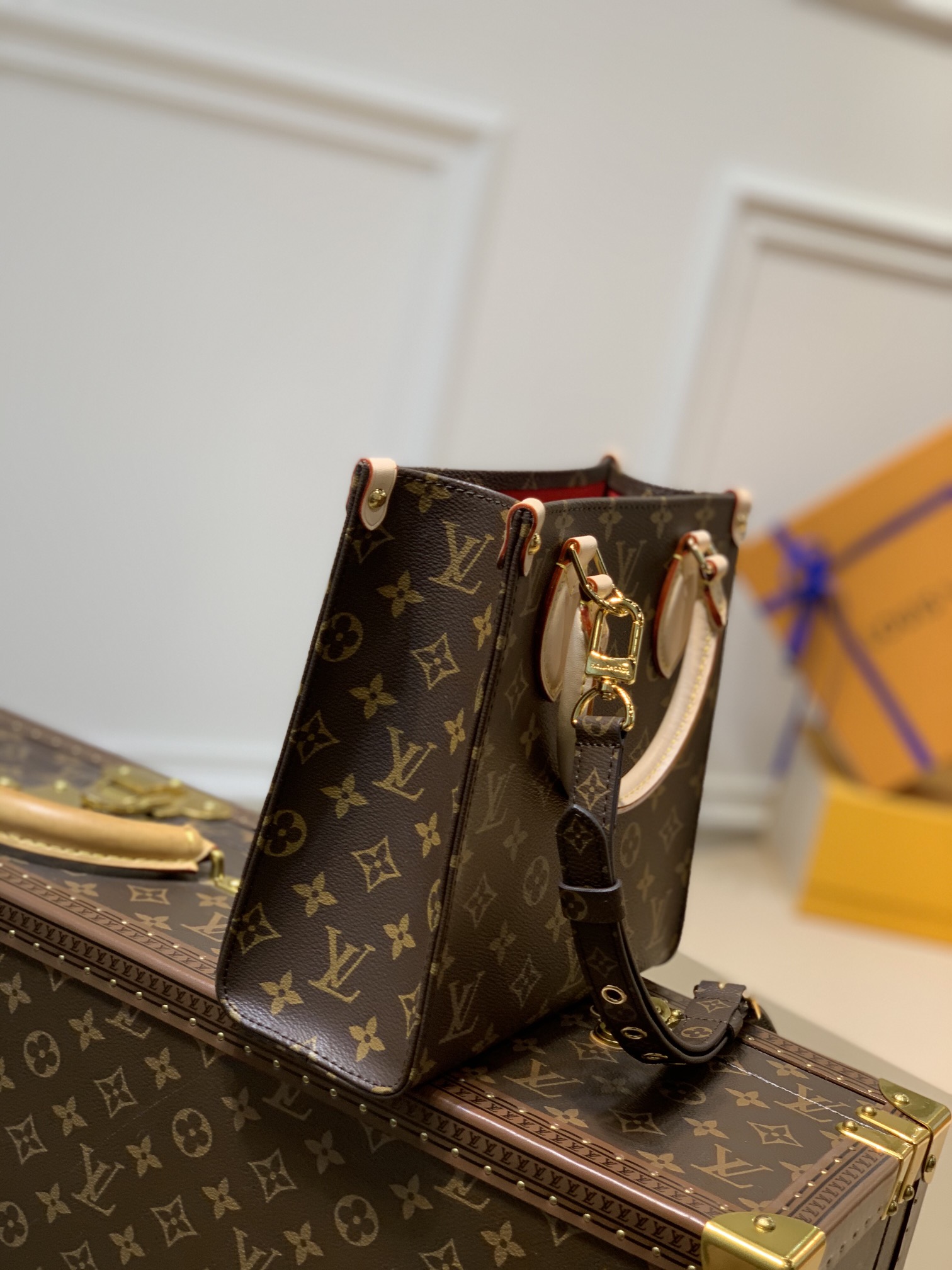 Louis Vuitton Sac Plat Tote-20*21*10CM Louis Vuitton Sac Plat Tote-20*21*10CM