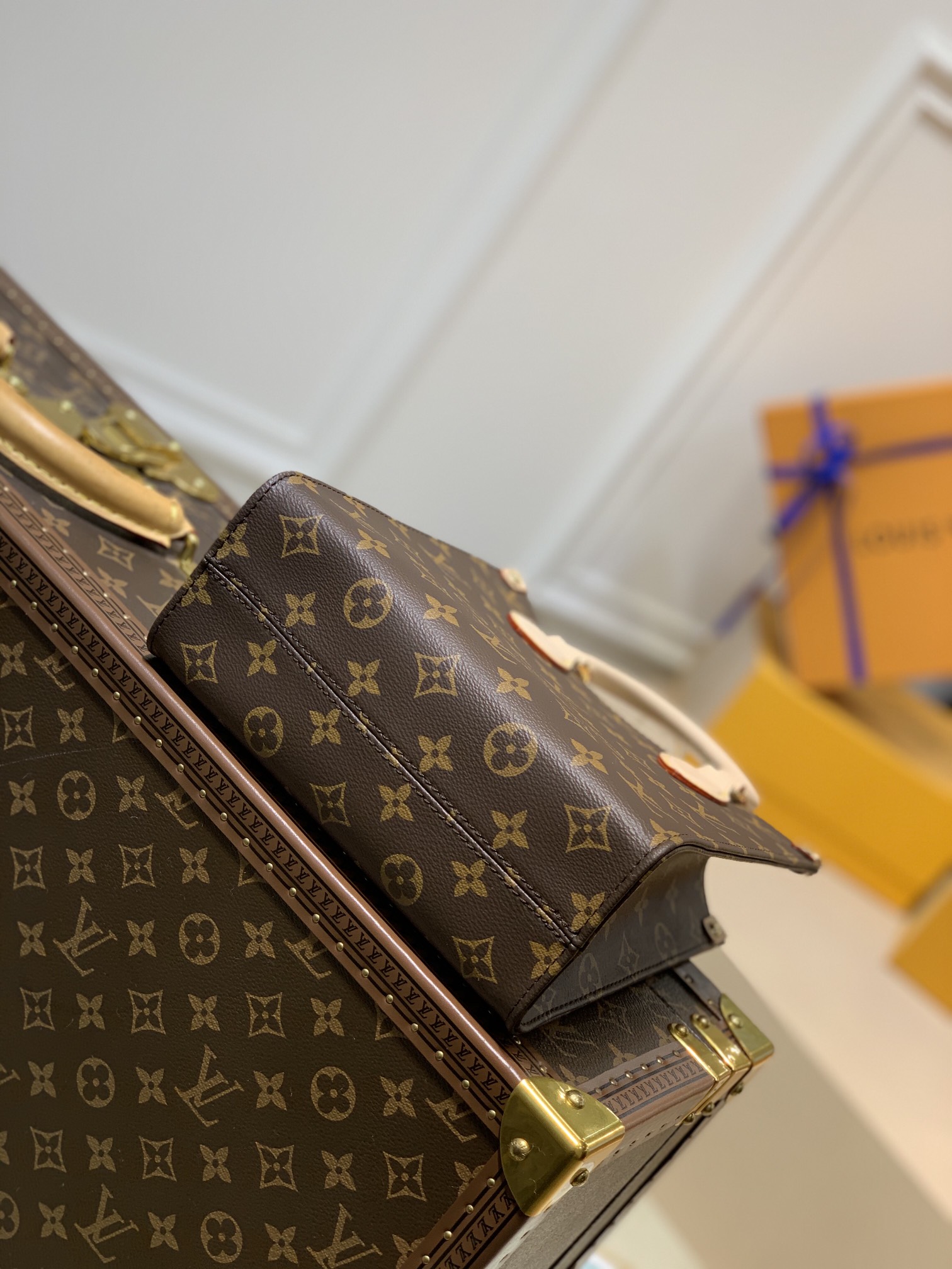 Louis Vuitton Sac Plat Tote-20*21*10CM Louis Vuitton Sac Plat Tote-20*21*10CM