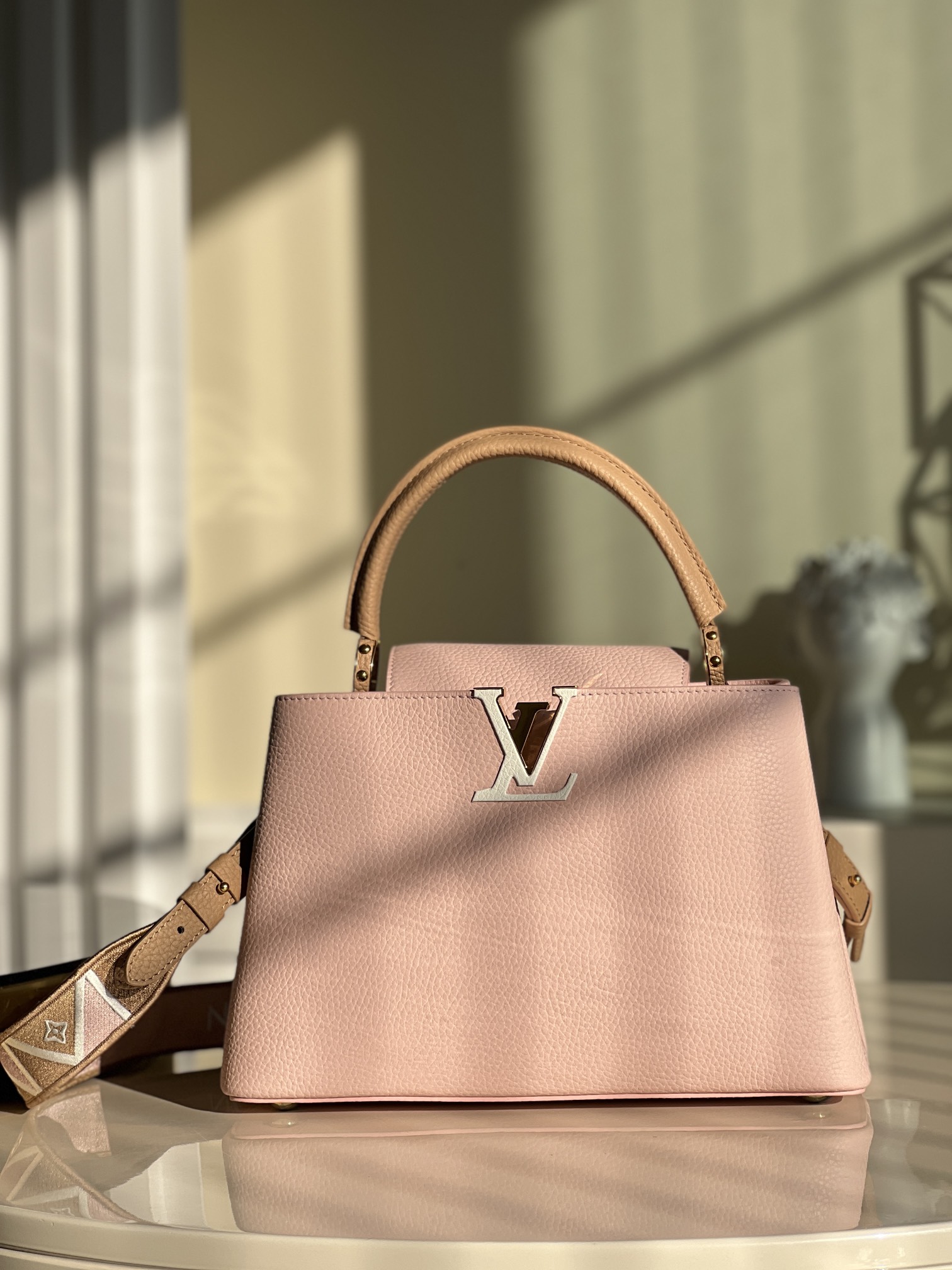 Louis Vuitton Capucines Handlebag-27*18*9&32*20*11CM