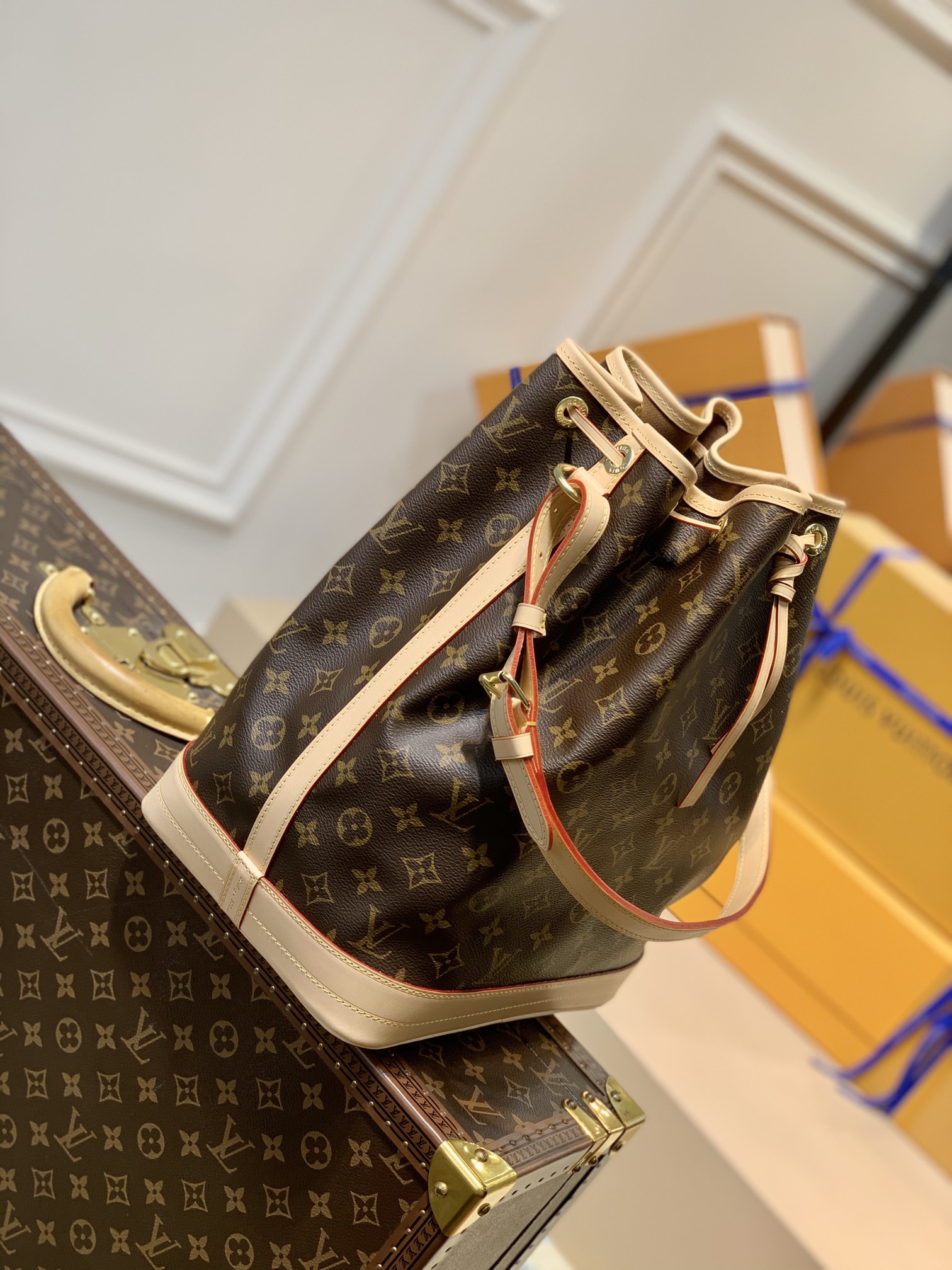 Louis Vuitton Néo Bucket Bag -M42224-27*36*30CM
