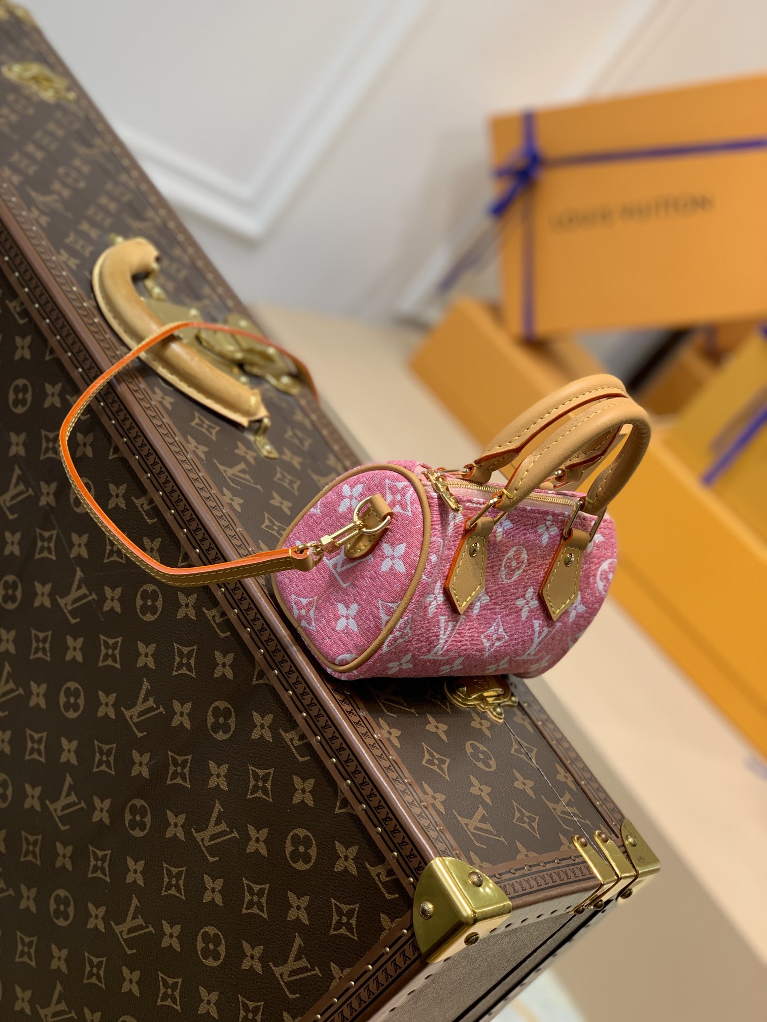 Louis Vuitton Nano Speedy-16CM