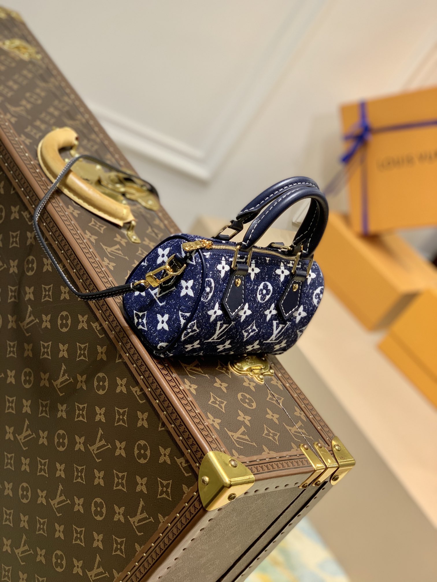 Louis Vuitton Nano Speedy-16CM