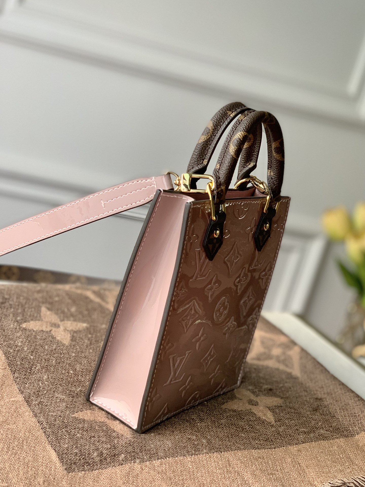 Louis Vuitton Petie Sac Plat Tote-17*14*5.5CM Louis Vuitton Petie Sac Plat Tote-17*14*5.5CM