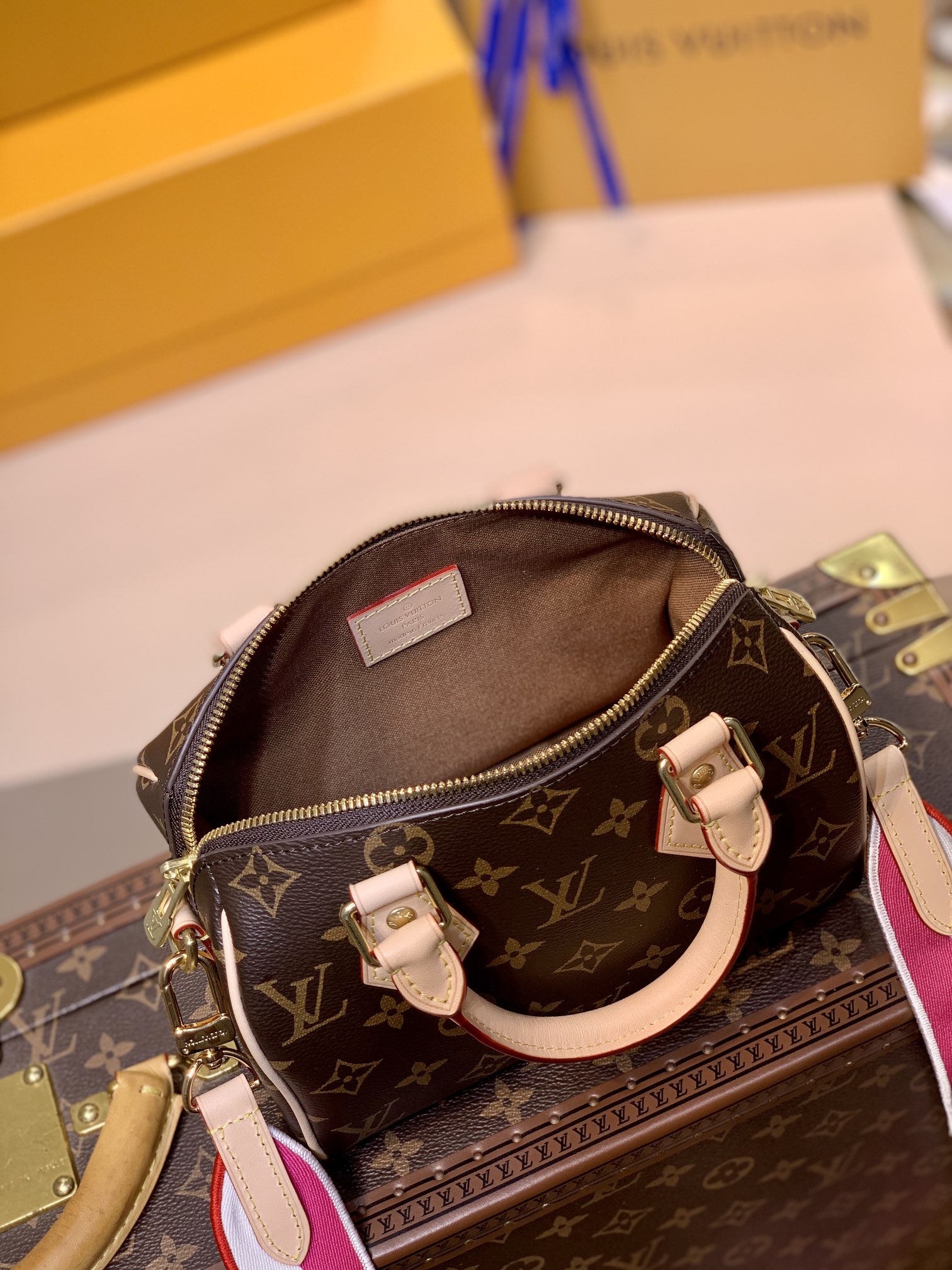 Louis Vuitton Speedy-M41114-20x 13.5x 11.5CM