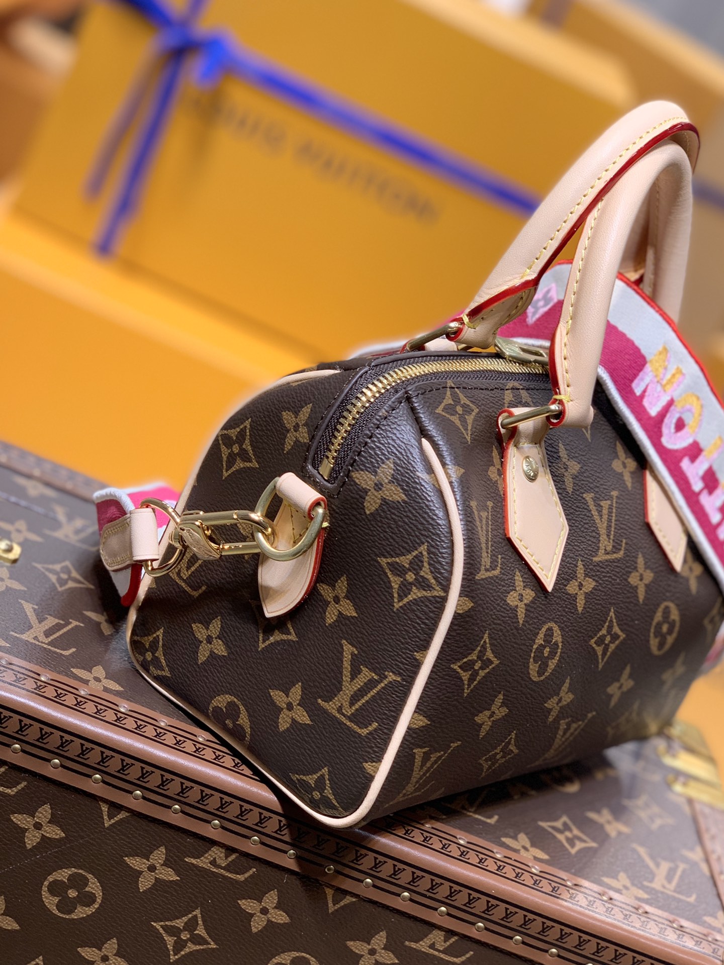 Louis Vuitton Speedy-M41114-20x 13.5x 11.5CM