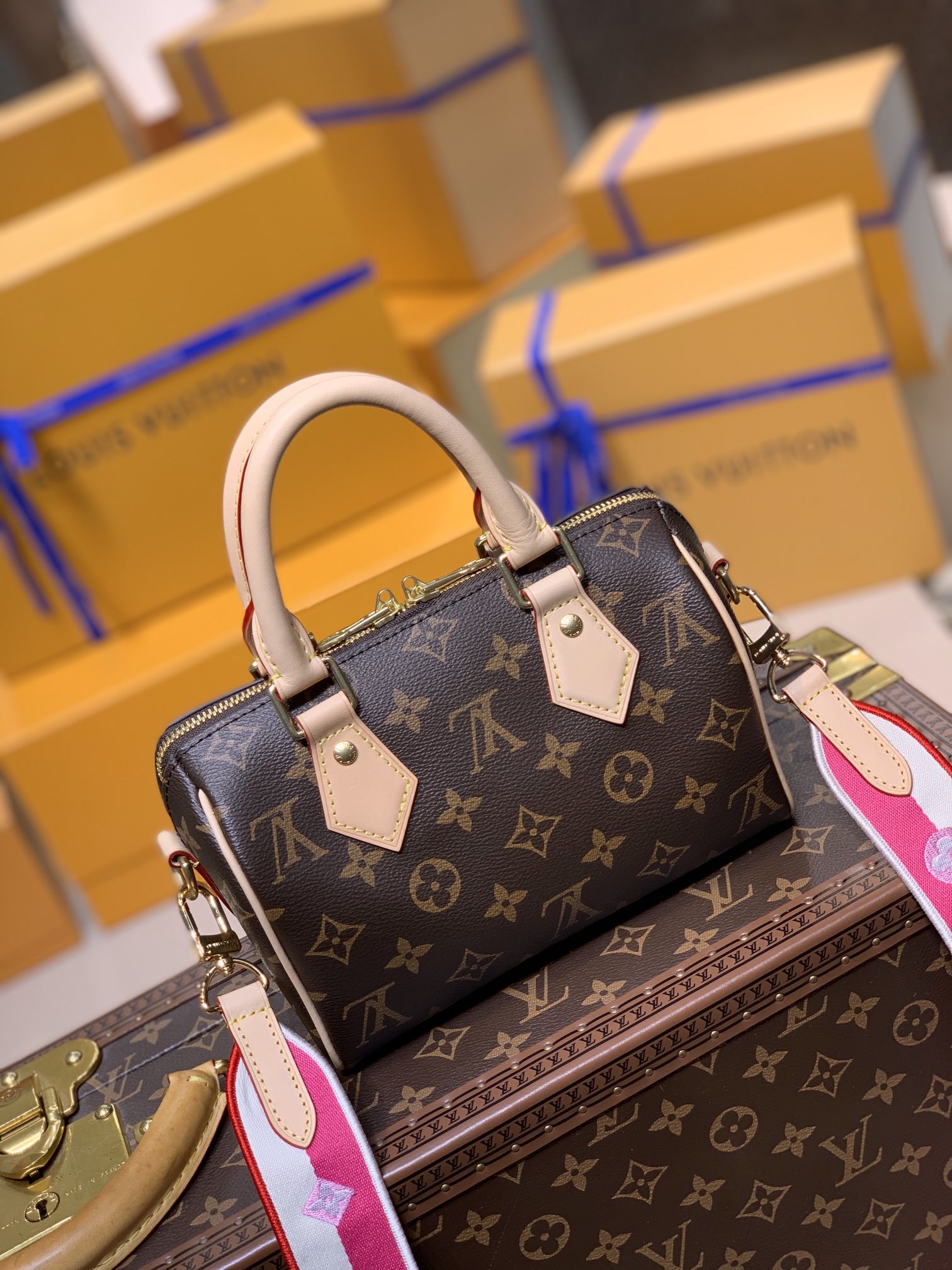 Louis Vuitton Speedy-M41114-20x 13.5x 11.5CM