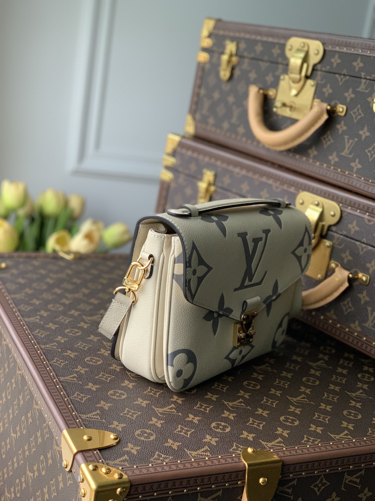 Louis Vuitton Pochette Metis Handbags-25*19*7CM