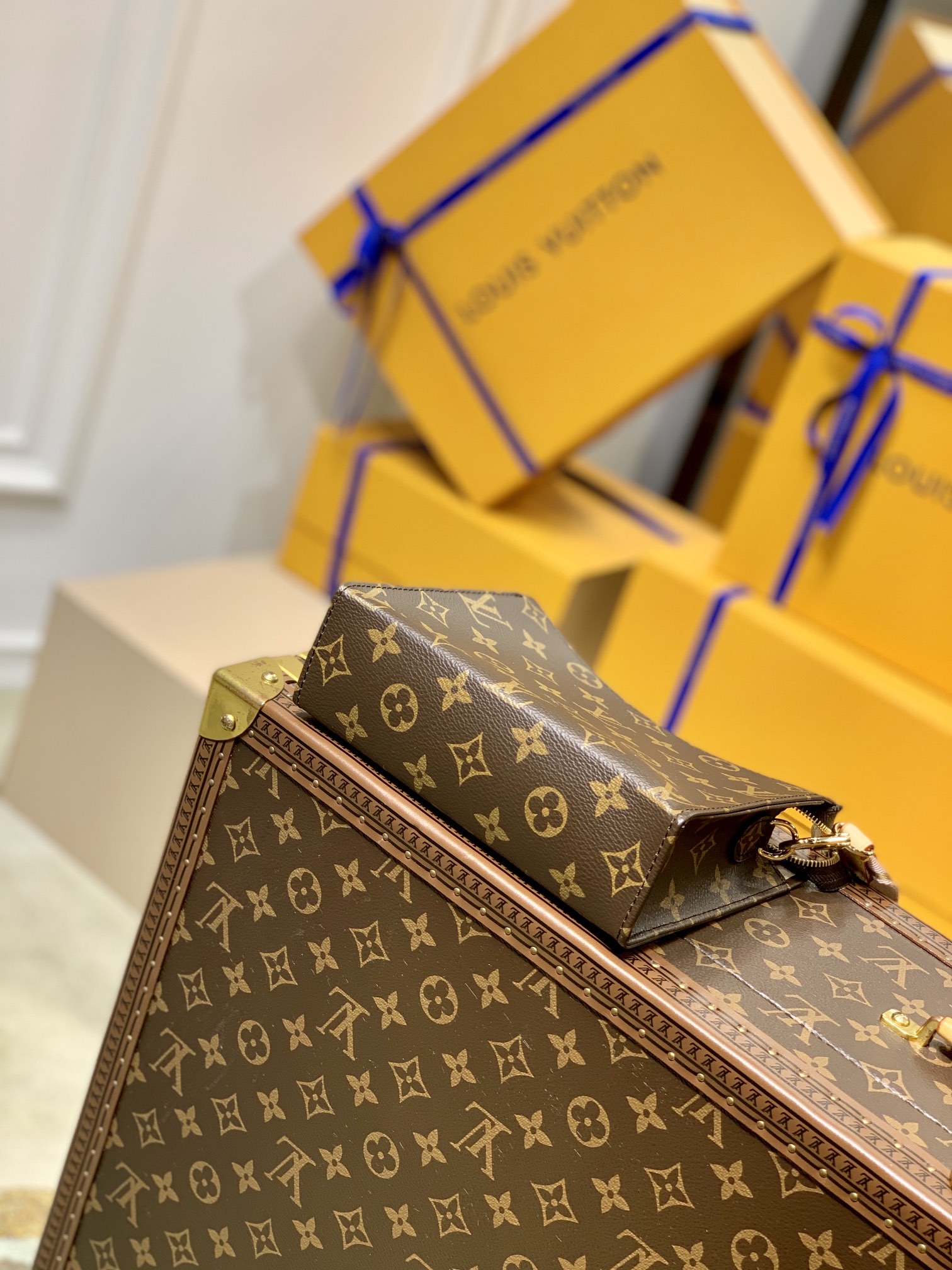 Louis Vuitton M47546 Toiletry Handbags- 26-19.0×15.0x6CM Louis Vuitton M47546 Toiletry Handbags- 26-19.0×15.0x6CM
