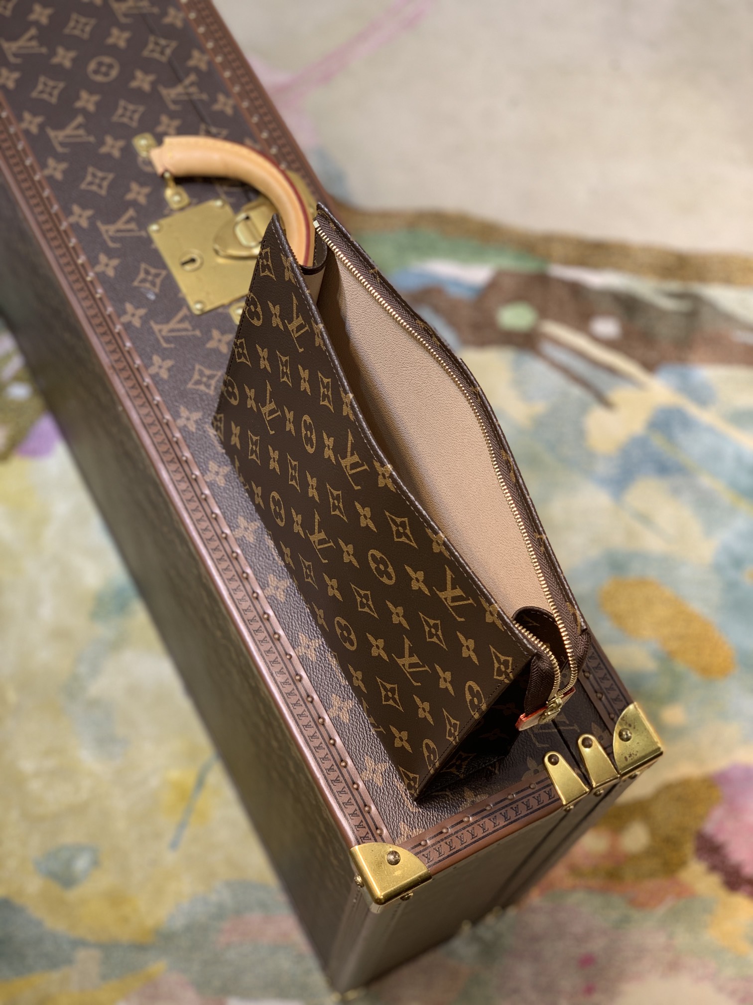 Louis Vuitton Toiletry Pouch 26-26*20*5CM Louis Vuitton Toiletry Pouch 26-26*20*5CM