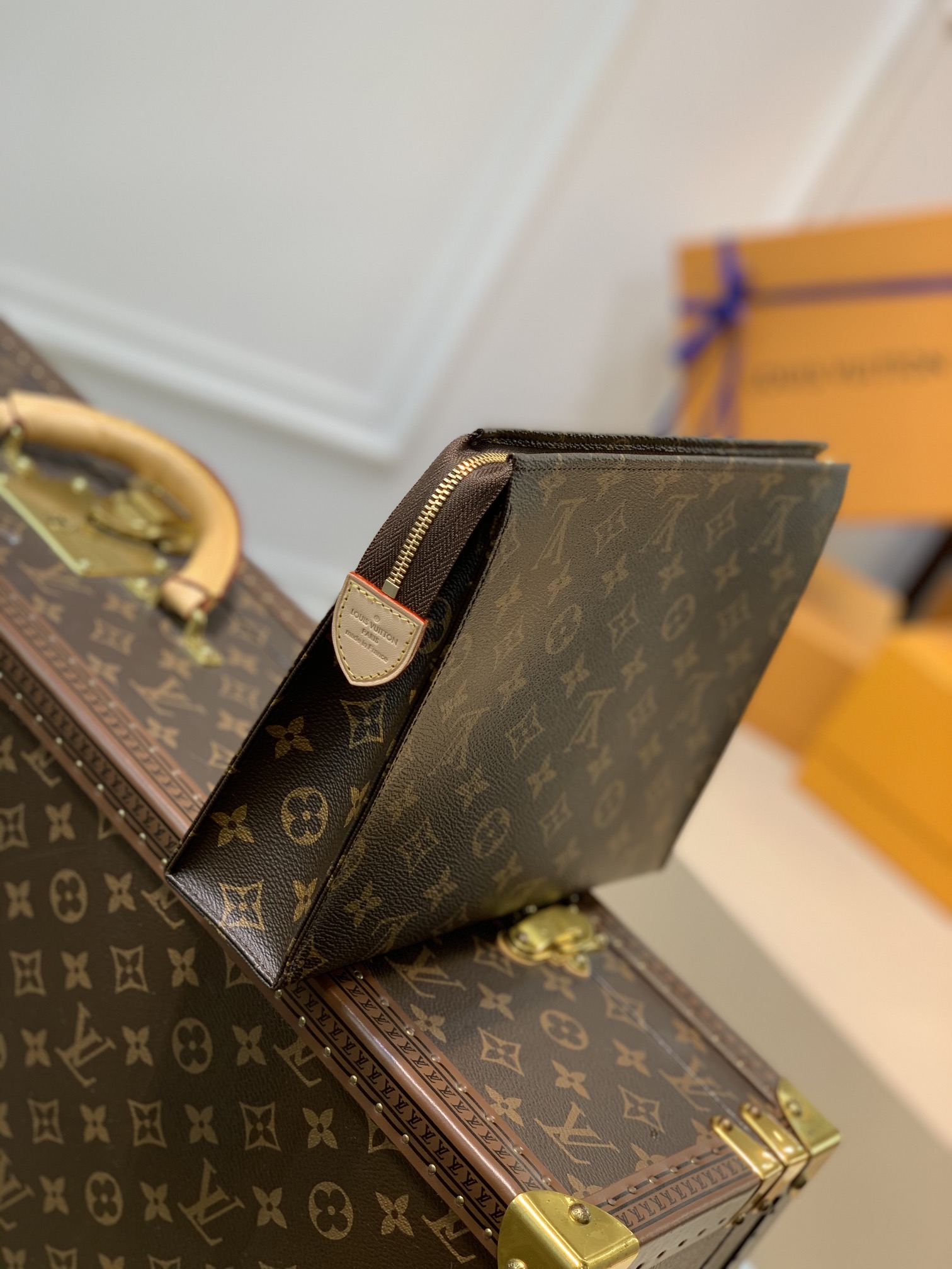 Louis Vuitton Toiletry Pouch 26-26*20*5CM Louis Vuitton Toiletry Pouch 26-26*20*5CM