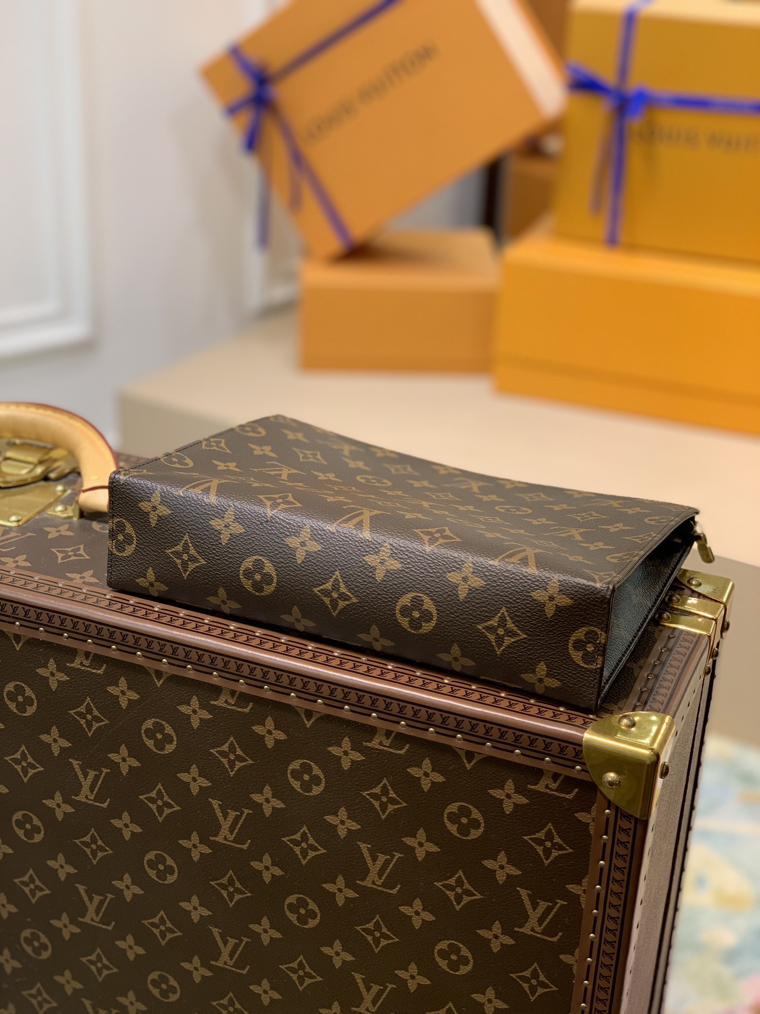 Louis Vuitton Toiletry Pouch 26-26*20*5CM Louis Vuitton Toiletry Pouch 26-26*20*5CM