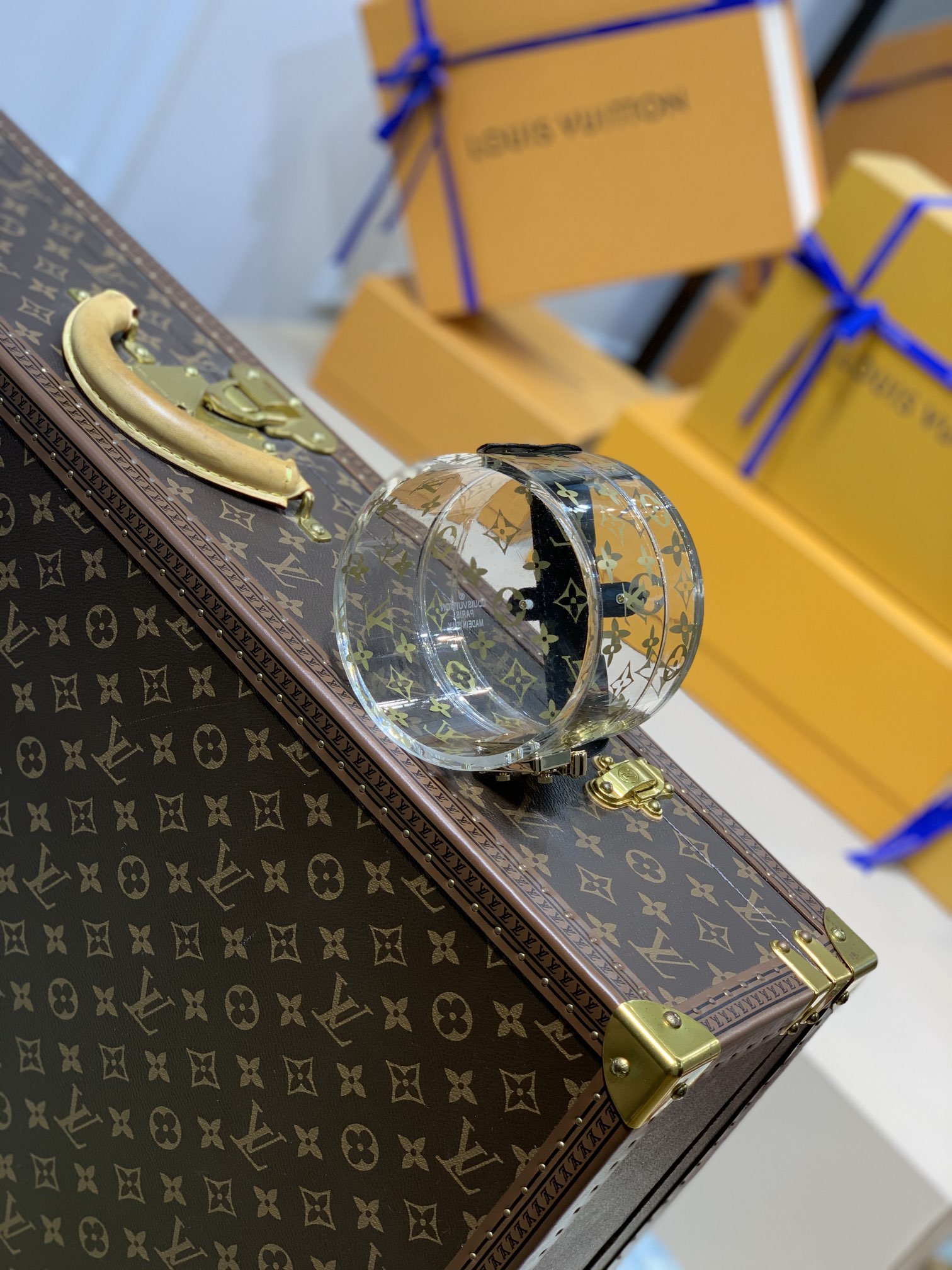 Louis Vuitton GI0645 Scott-12.5×12.5×12.5CM Louis Vuitton GI0645 Scott-12.5×12.5×12.5CM