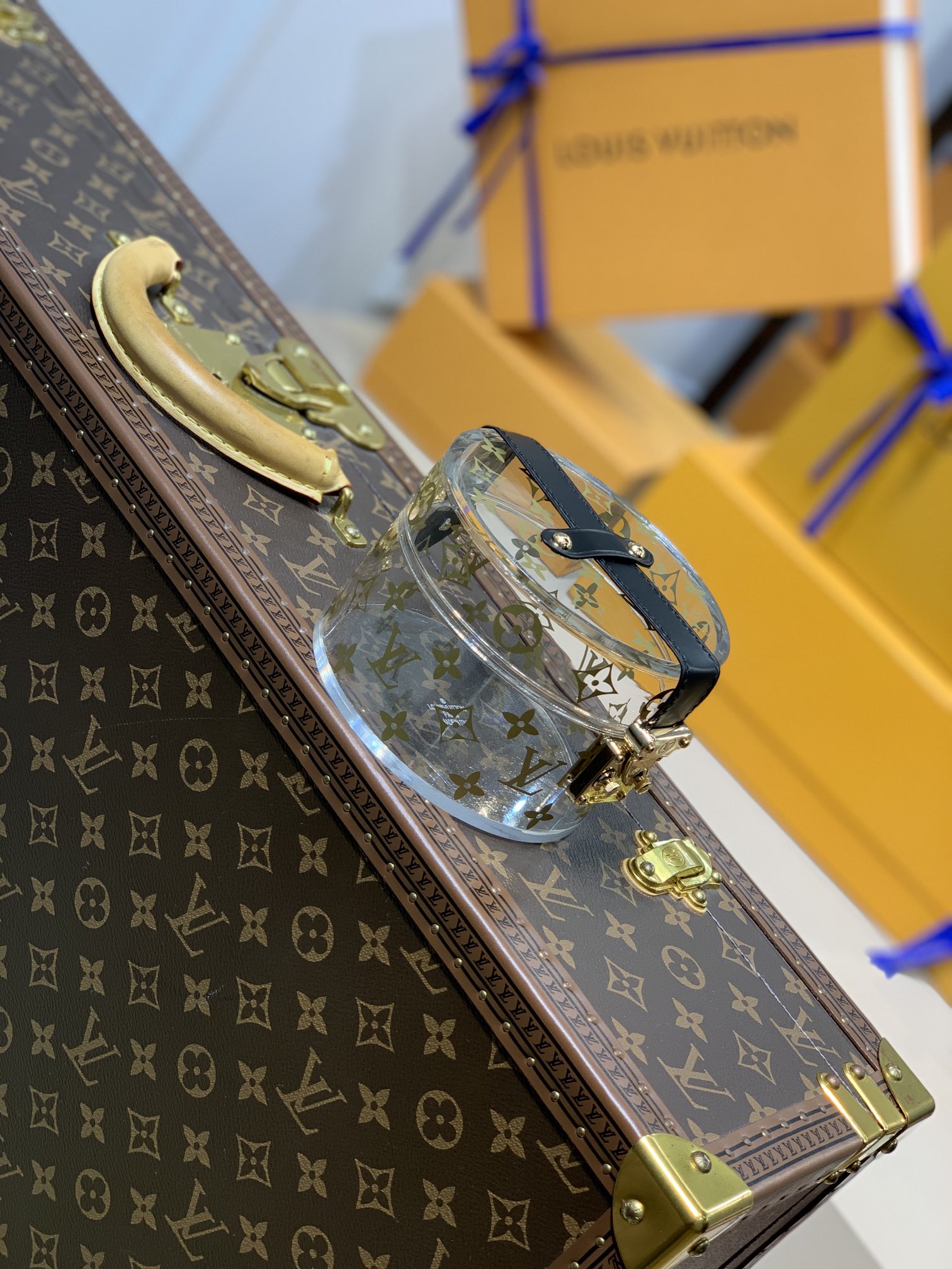 Louis Vuitton GI0645 Scott-12.5×12.5×12.5CM Louis Vuitton GI0645 Scott-12.5×12.5×12.5CM
