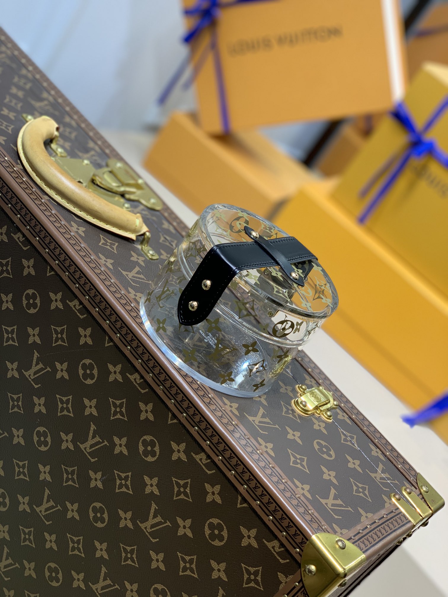 Louis Vuitton GI0645 Scott-12.5×12.5×12.5CM Louis Vuitton GI0645 Scott-12.5×12.5×12.5CM