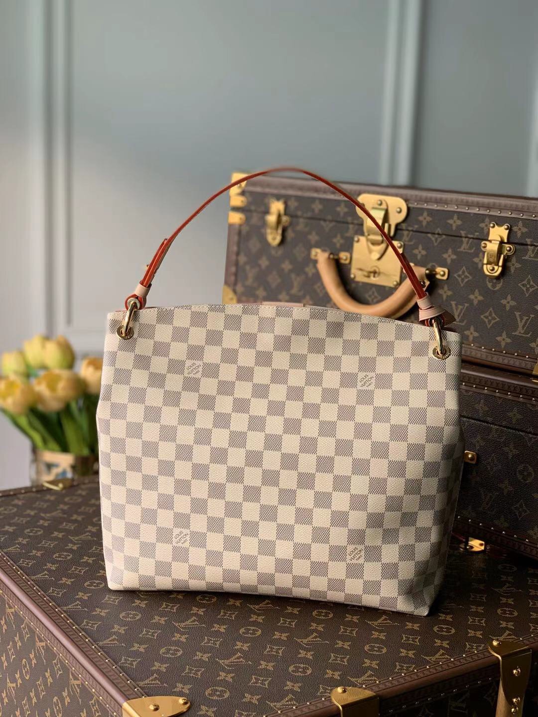 Louis Vuitton Graceful Handbags-35*30*11CM Louis Vuitton Graceful Handbags-35*30*11CM