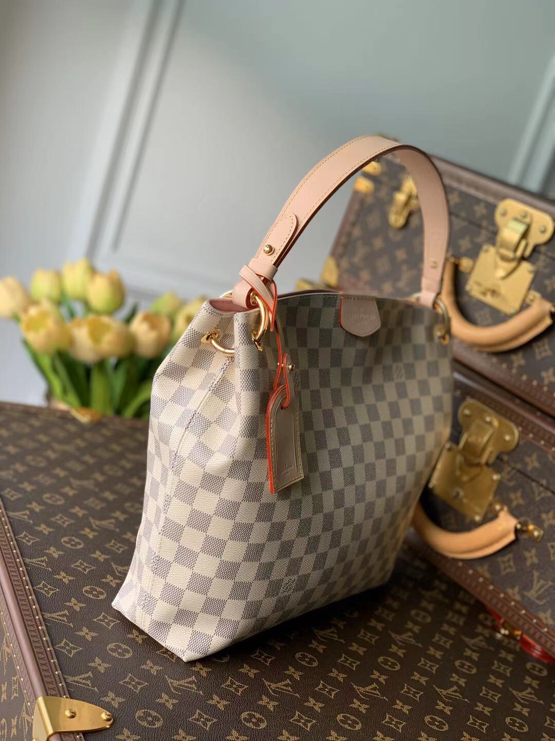 Louis Vuitton Graceful Handbags-35*30*11CM Louis Vuitton Graceful Handbags-35*30*11CM