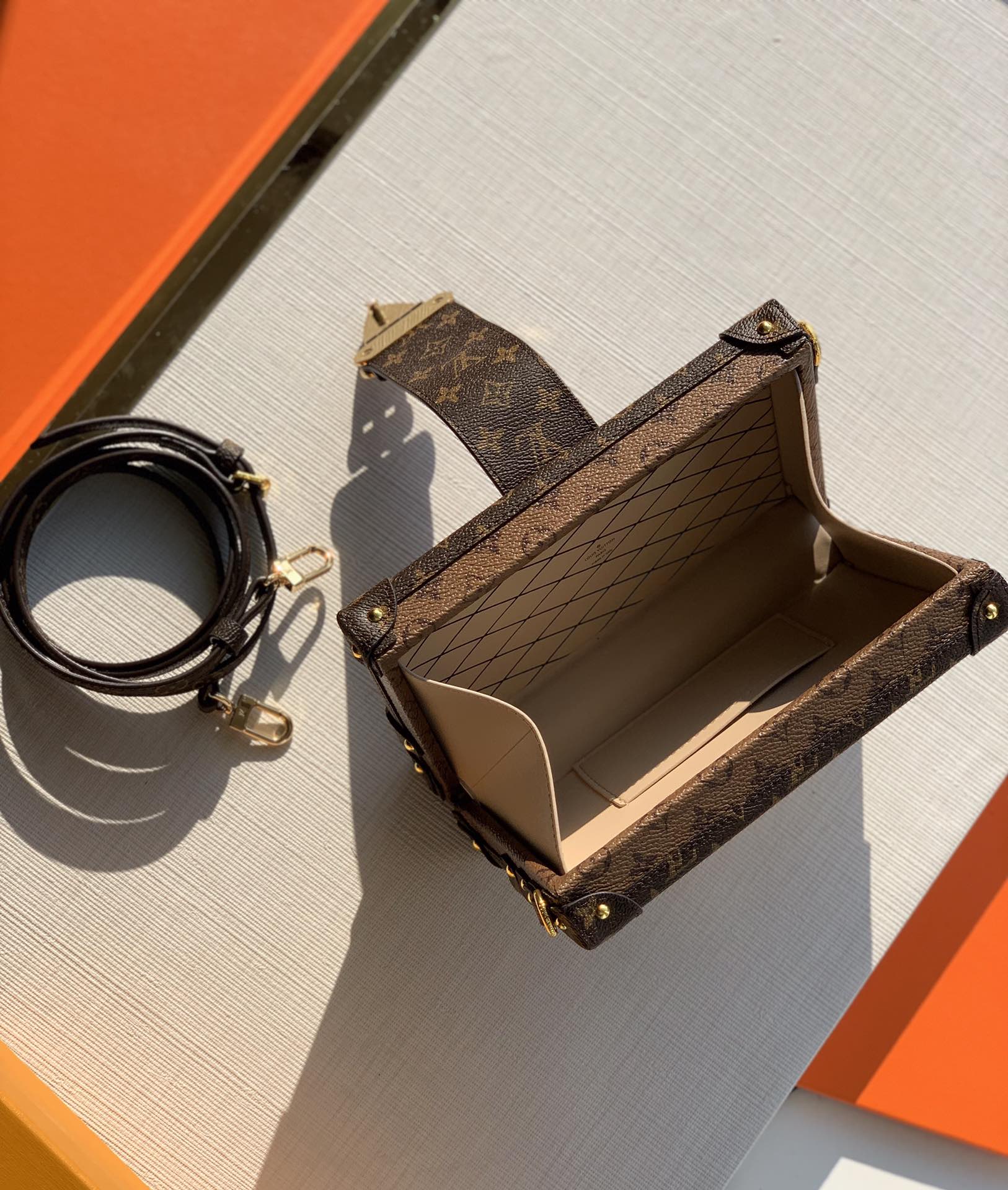 Louis Vuitton Petite Malle-20*5*12.5CM Louis Vuitton Petite Malle-20*5*12.5CM