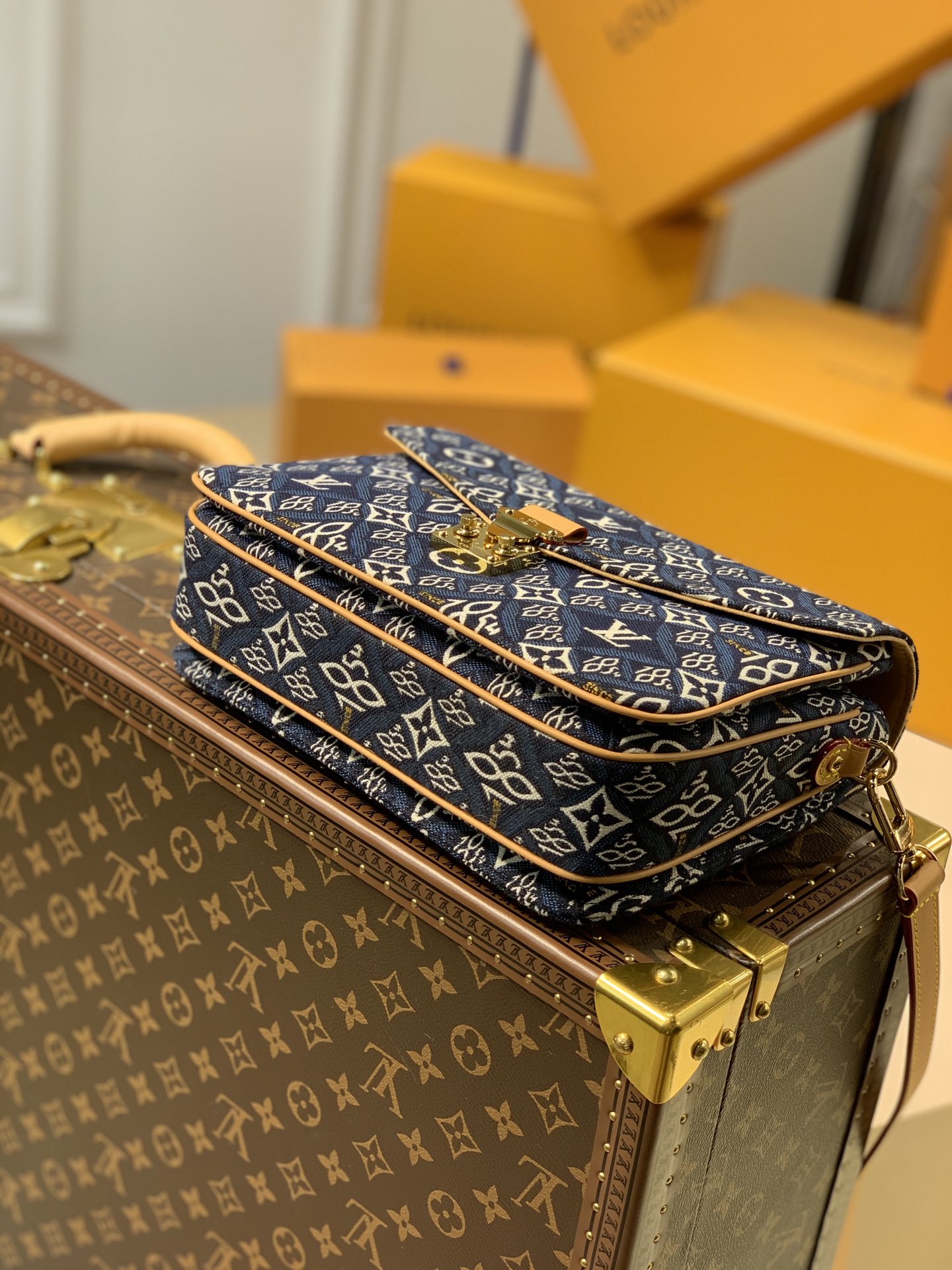 Louis Vuitton Since 1854 Pochette Metis Handbags-25*19*7CM