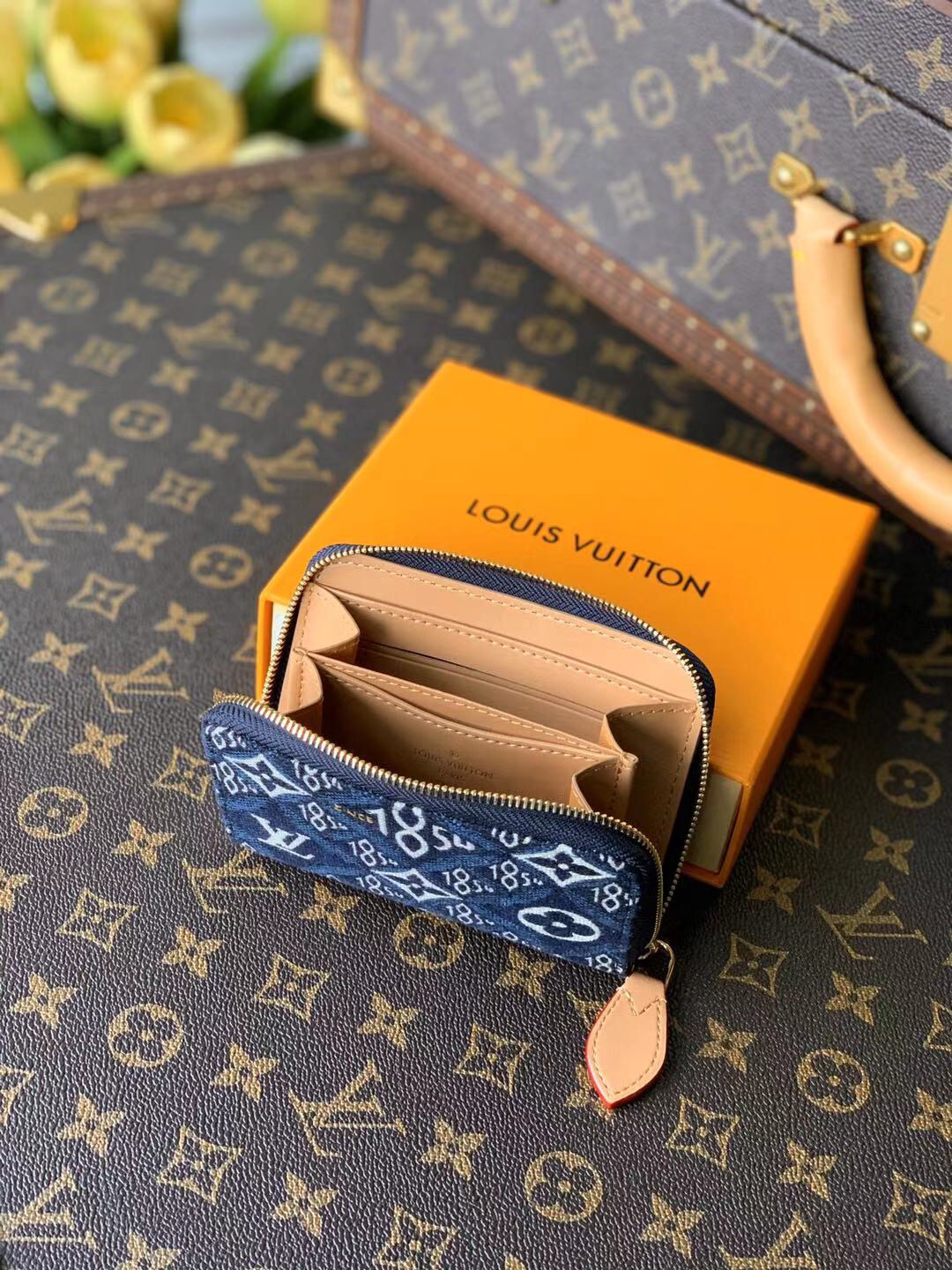 Louis Vuitton Since 1854 Zippy Wallet-11*8.5*12CM Louis Vuitton Since 1854 Zippy Wallet-11*8.5*12CM