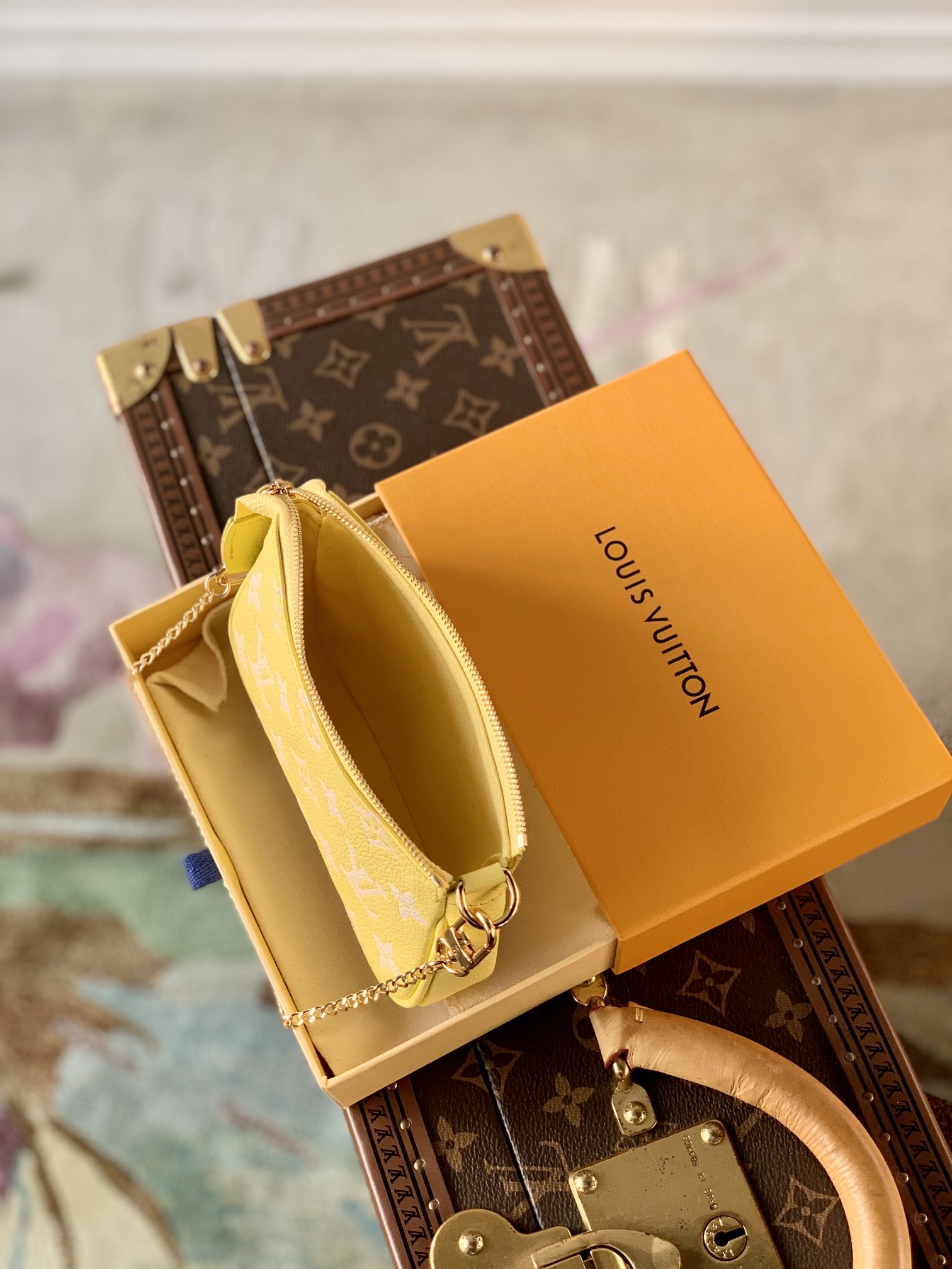 Louis Vuitton Mini Pochette Accessoires-15*9.5*3CM