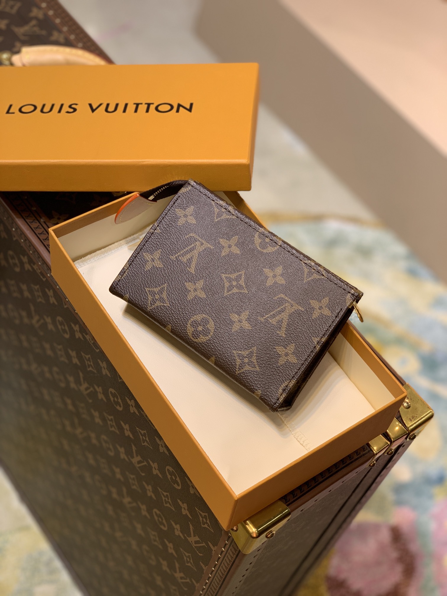 Louis Vuitton Toiletry Pouch -15*10*4.5CM Louis Vuitton Toiletry Pouch -15*10*4.5CM