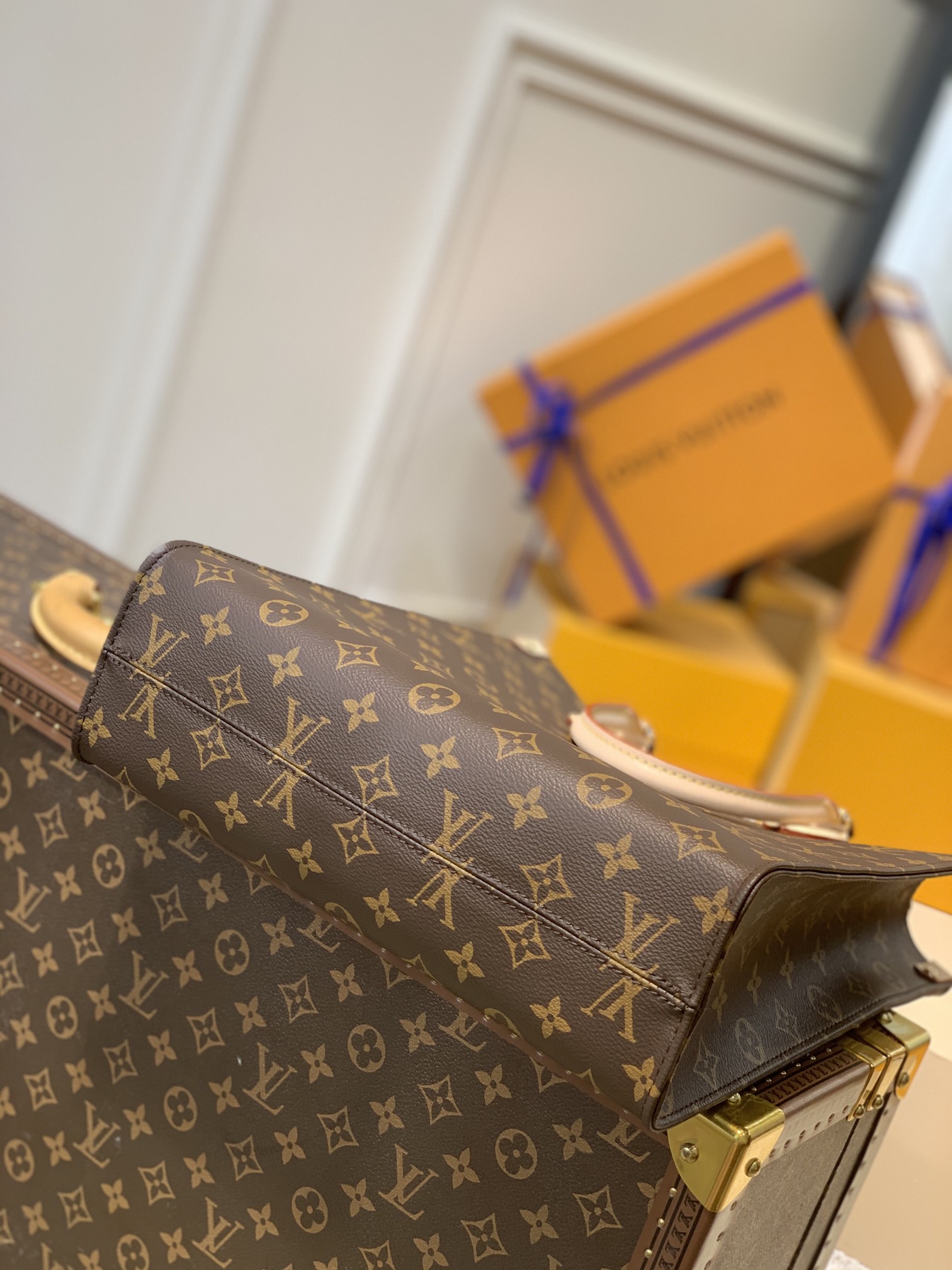 Louis Vuitton Sac Plat Tote-30*10*31CM Louis Vuitton Sac Plat Tote-30*10*31CM
