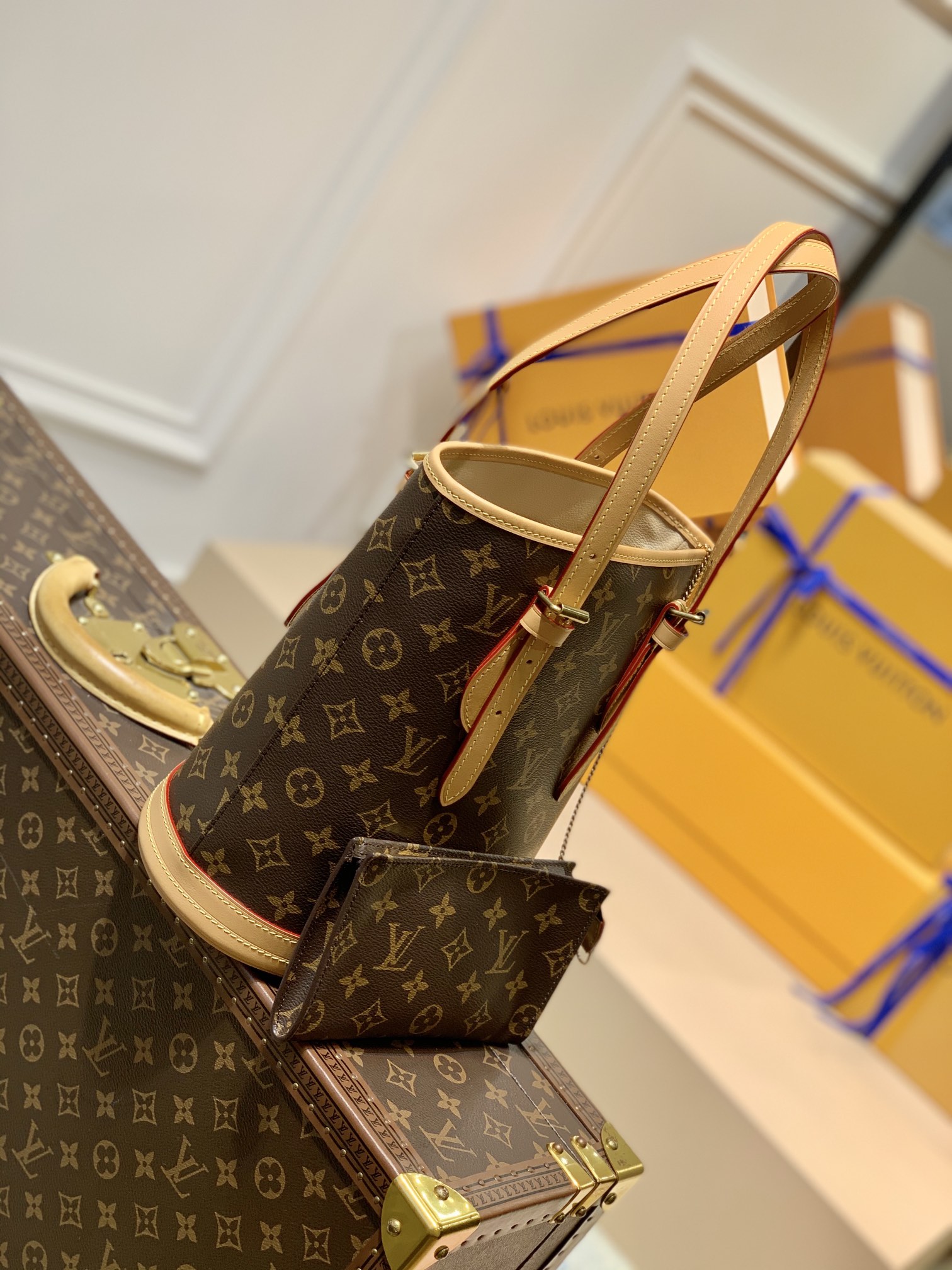 Louis Vuitton Vintage Handbags -M41994 -23*26*16.5CM